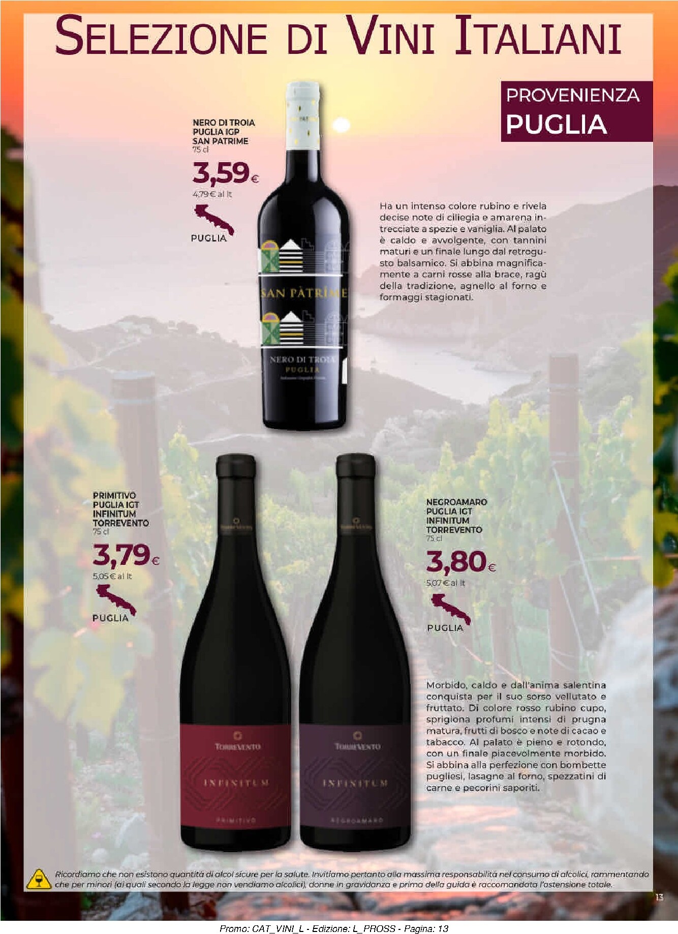 coop - Volantino futuro Coop - Selezione di Vini Italiani valido dal giovedì 22/10/2026 al mercoledì 18/11/2026 - page: 13