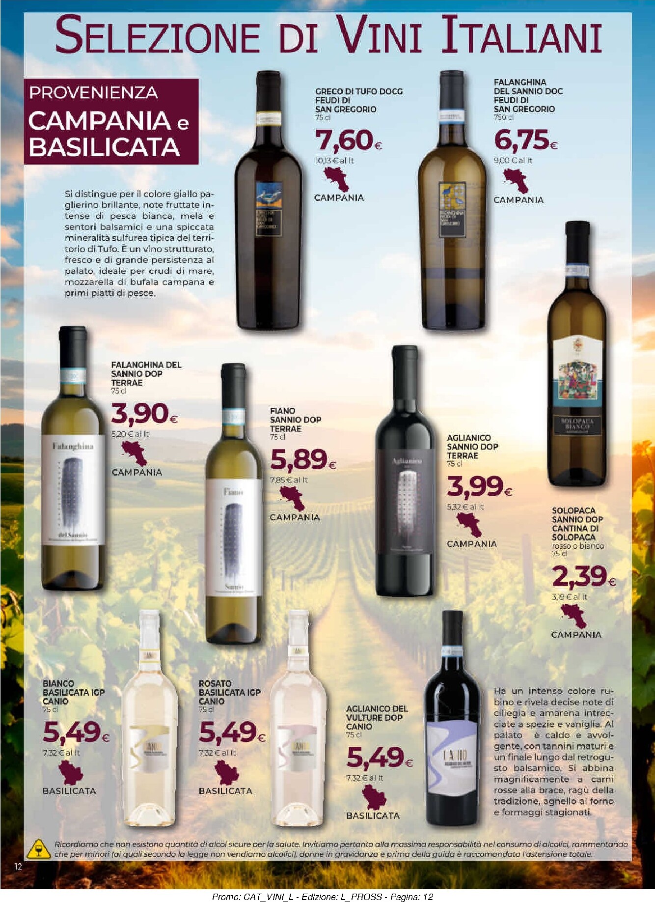 coop - Volantino futuro Coop - Selezione di Vini Italiani valido dal giovedì 22/10/2026 al mercoledì 18/11/2026 - page: 12