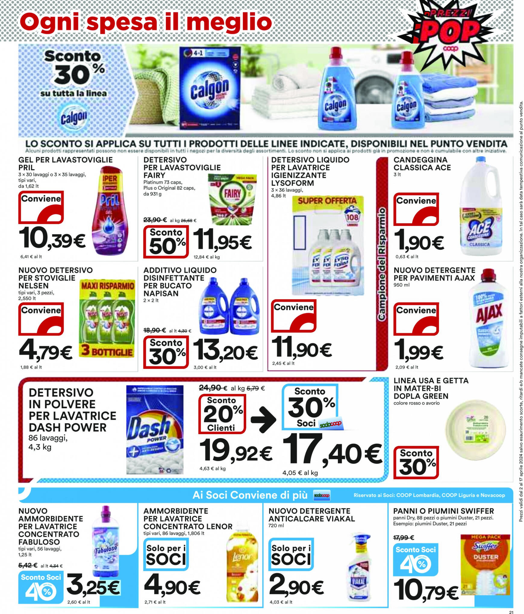 coop - Nuovo volantino Coop 02.04. - 17.04. - page: 21