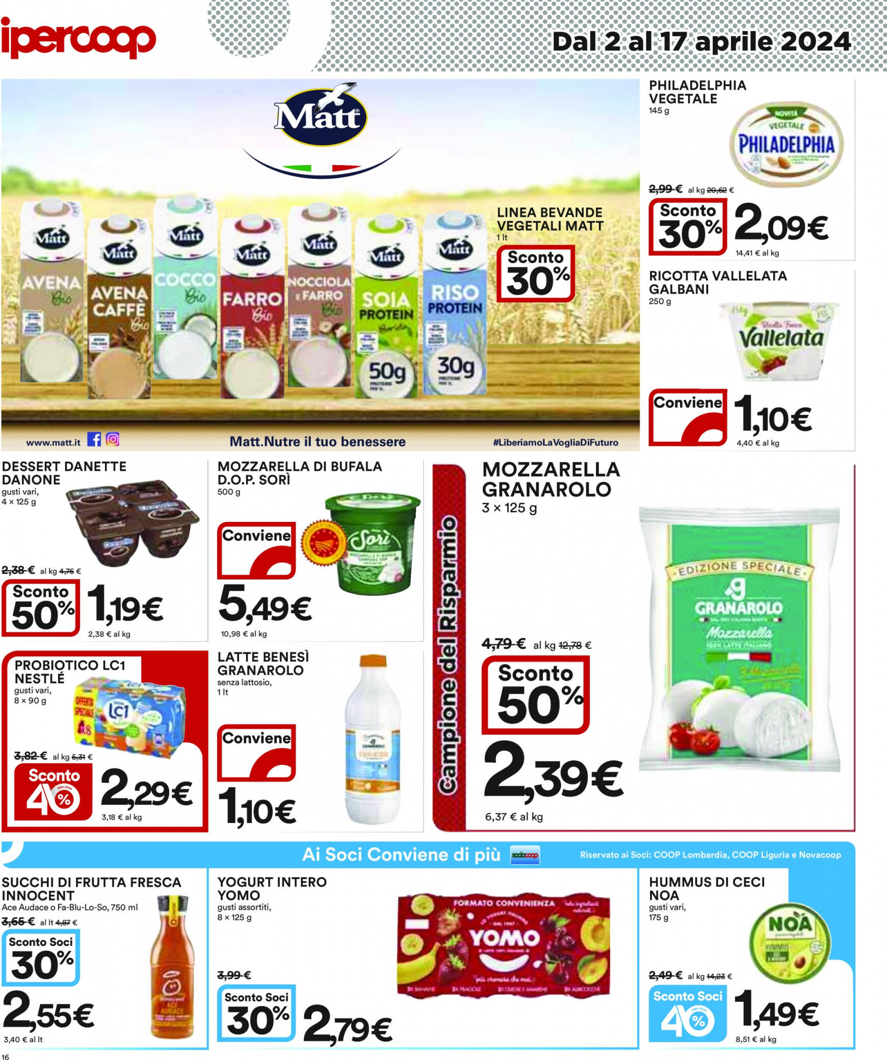 coop - Nuovo volantino Coop 02.04. - 17.04. - page: 16