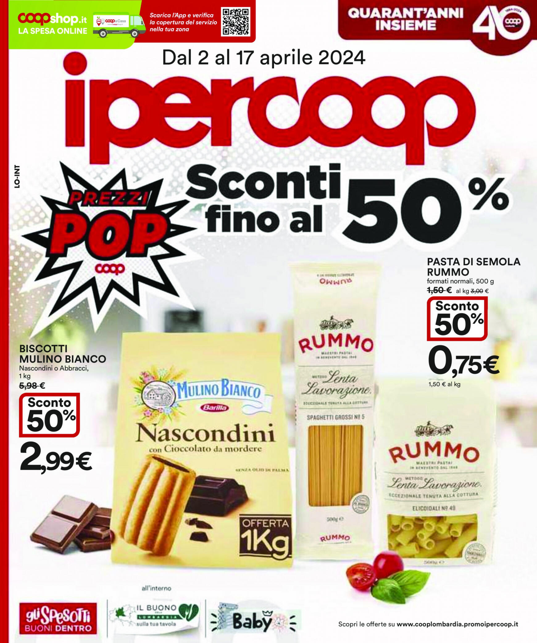 coop - Nuovo volantino Coop 02.04. - 17.04. - page: 1