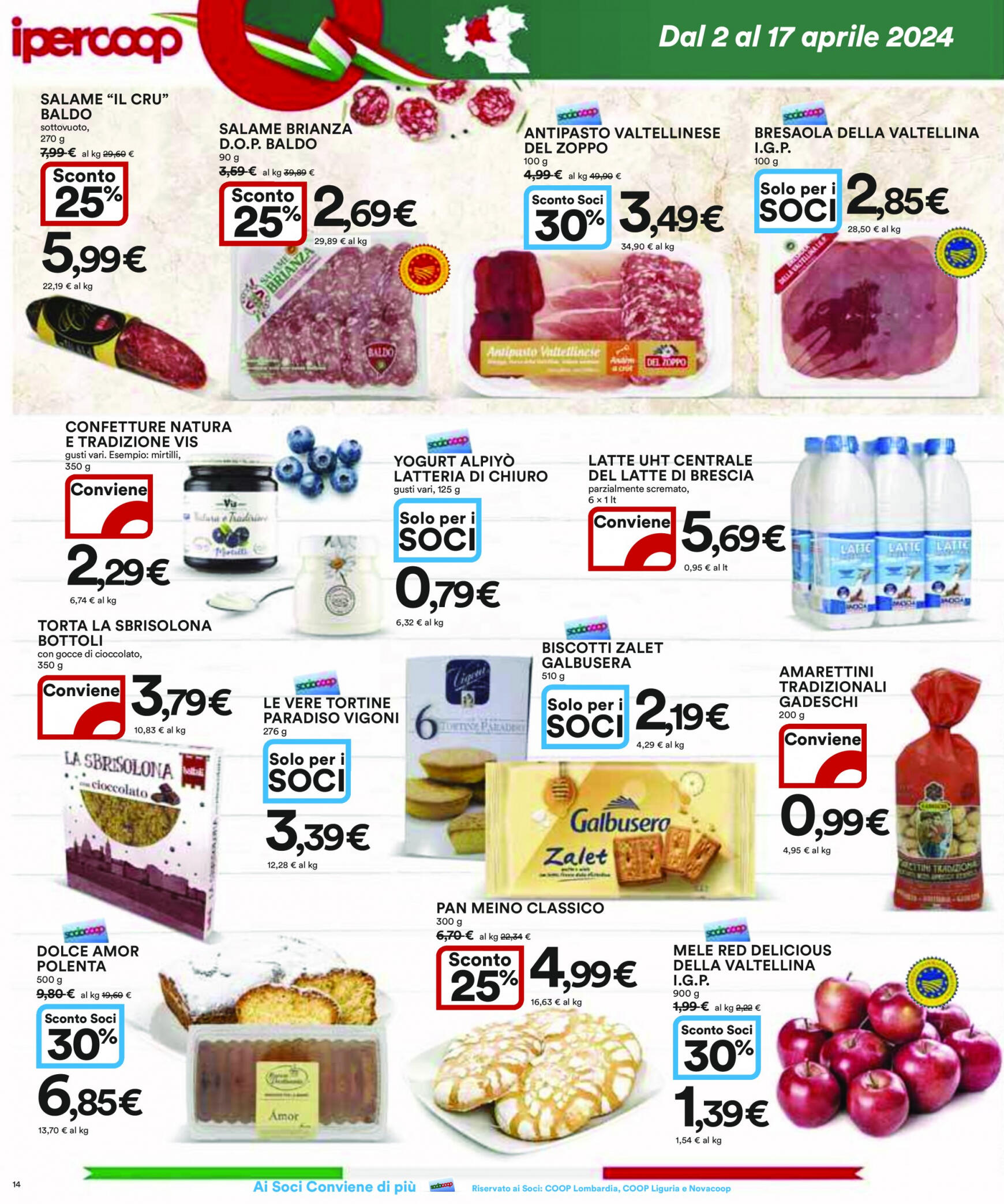 coop - Nuovo volantino Coop 02.04. - 17.04. - page: 14