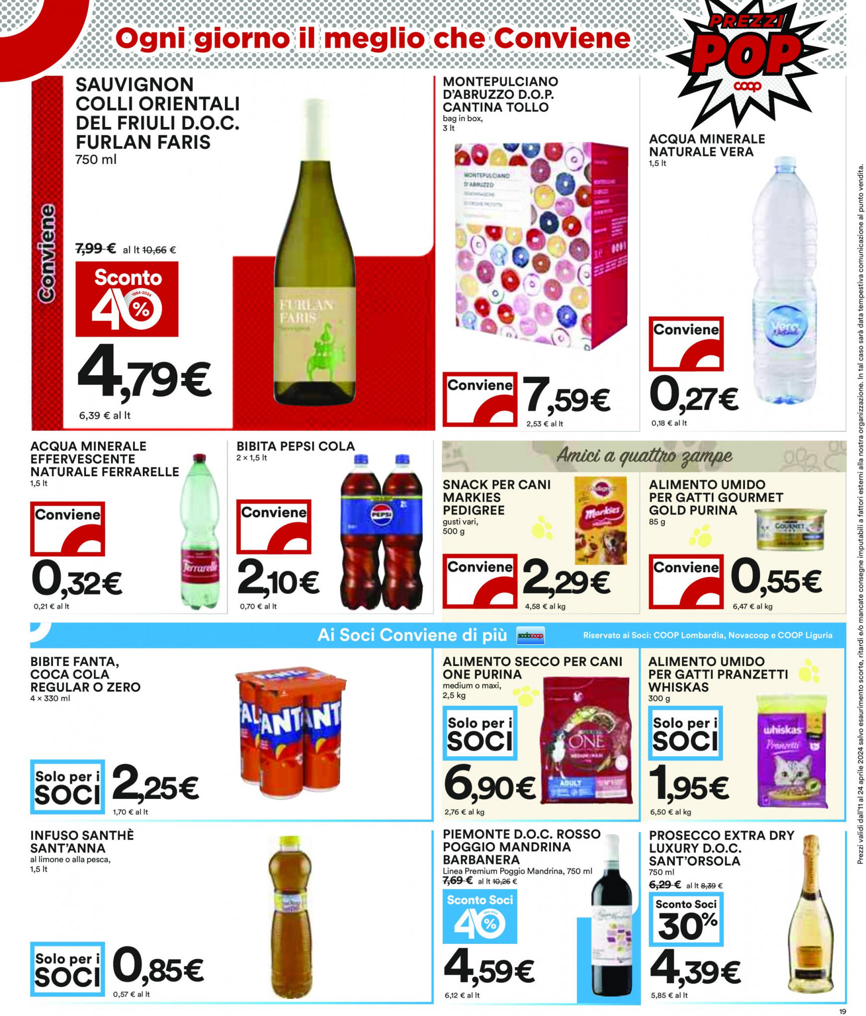 coop - Nuovo volantino Coop 11.04. - 24.04. - page: 19