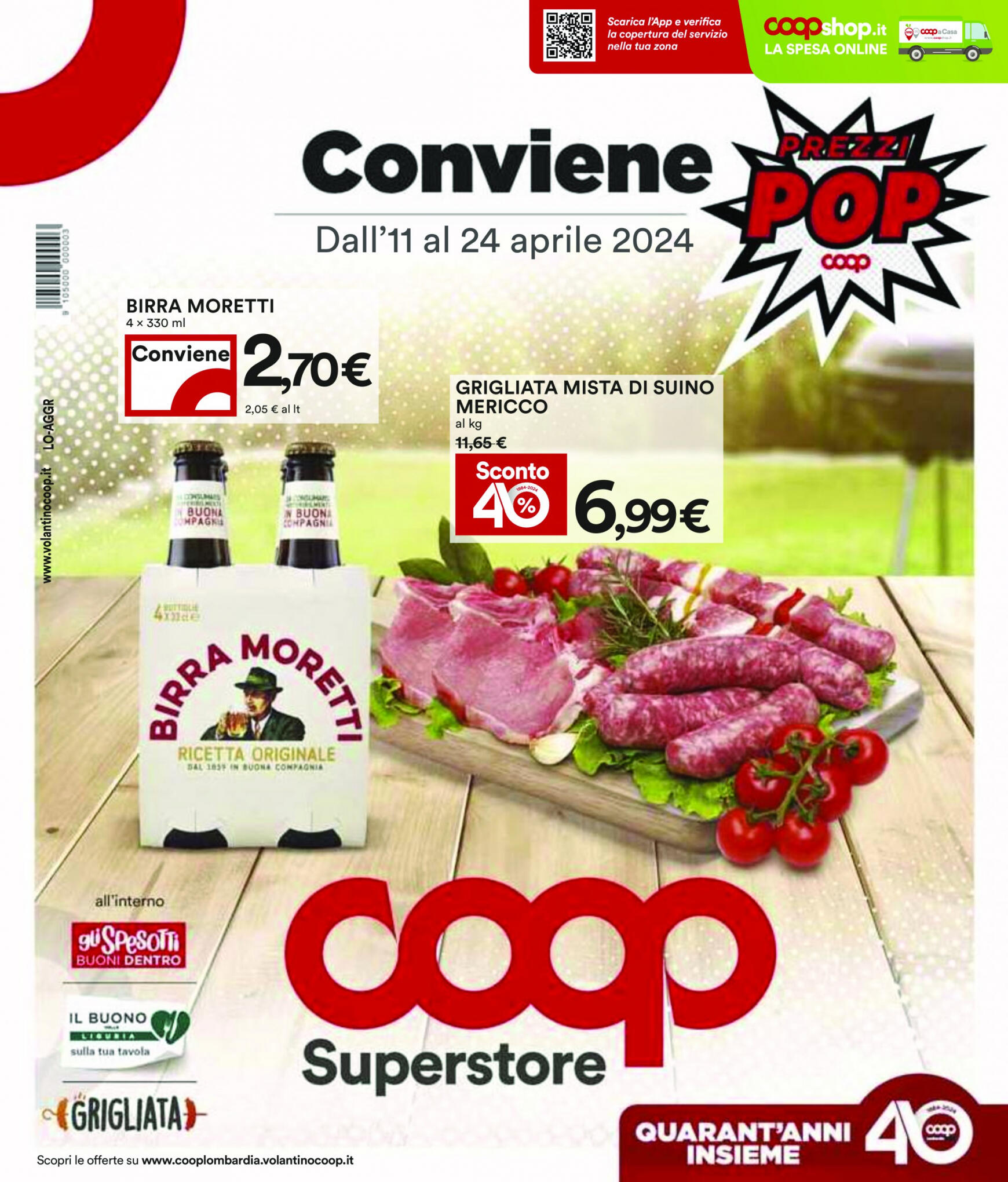 coop - Nuovo volantino Coop 11.04. - 24.04. - page: 1