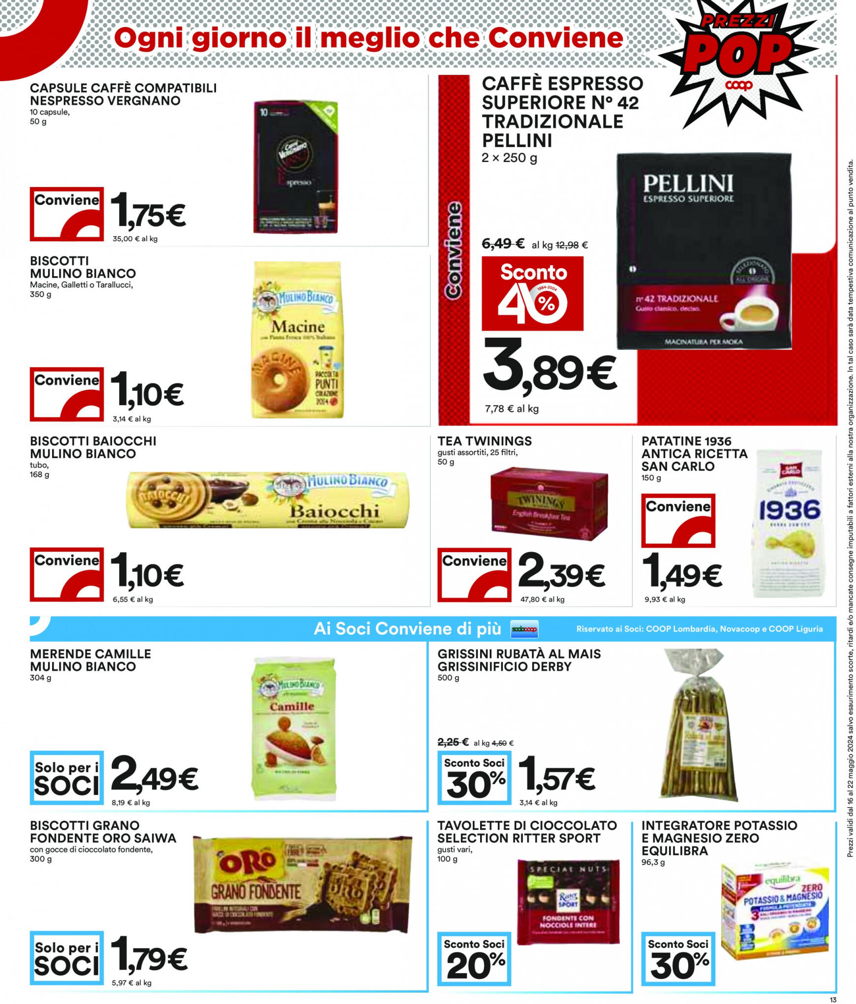 coop - Nuovo volantino Coop 16.05. - 22.05. - page: 13