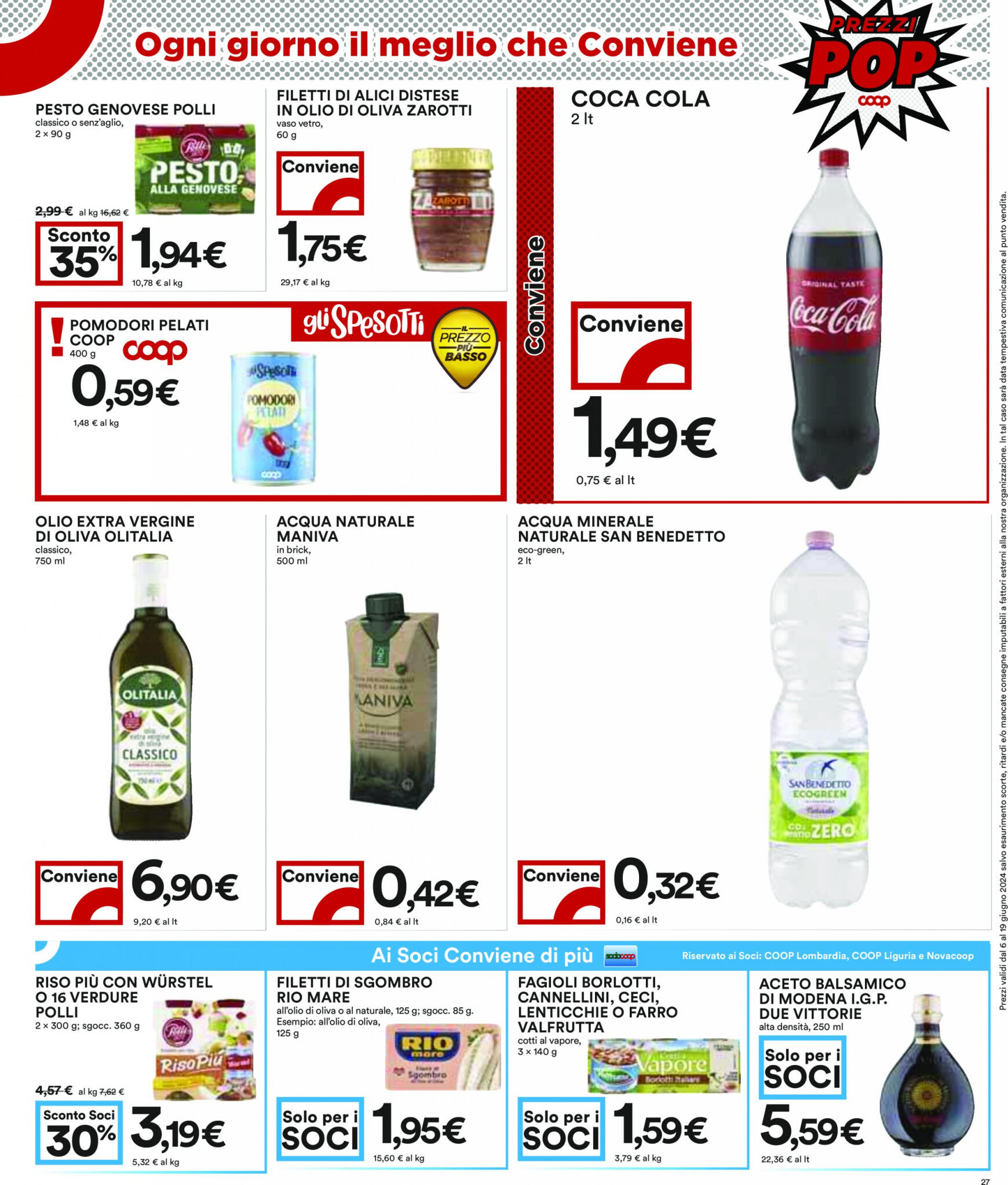 coop - Nuovo volantino Coop 10.06. - 19.06. - page: 27