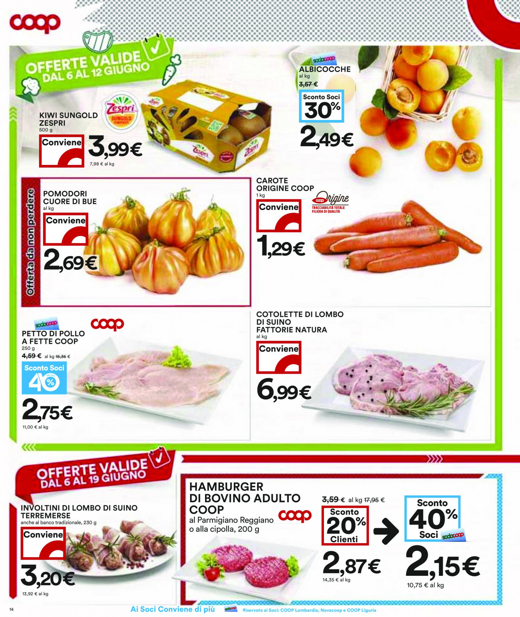 coop - Nuovo volantino Coop 10.06. - 19.06. - page: 14