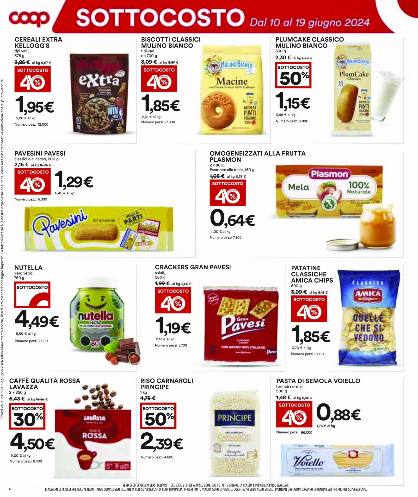 coop - Nuovo volantino Coop 10.06. - 19.06. - page: 4