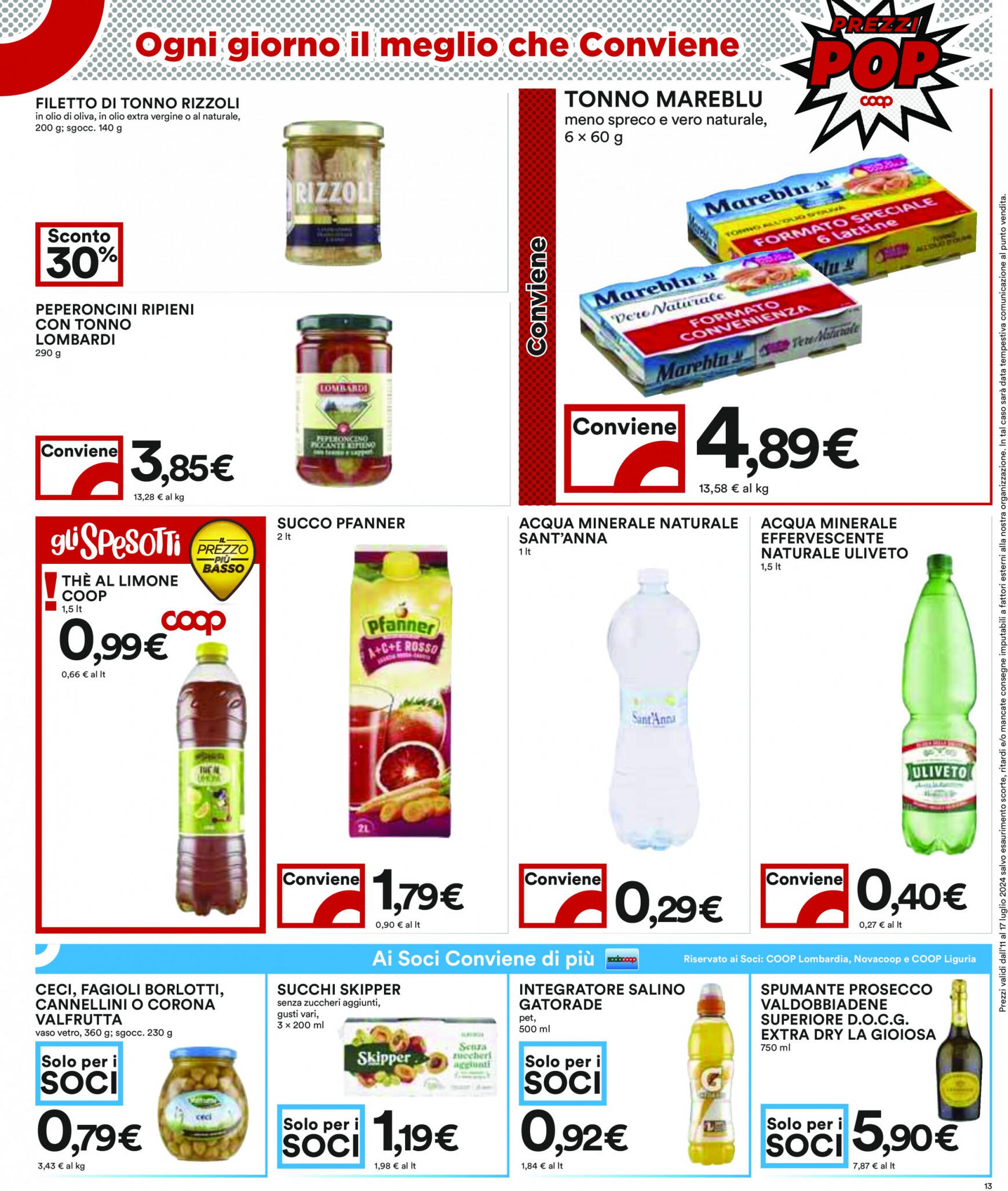 coop - Nuovo volantino Coop 11.07. - 17.07. - page: 13