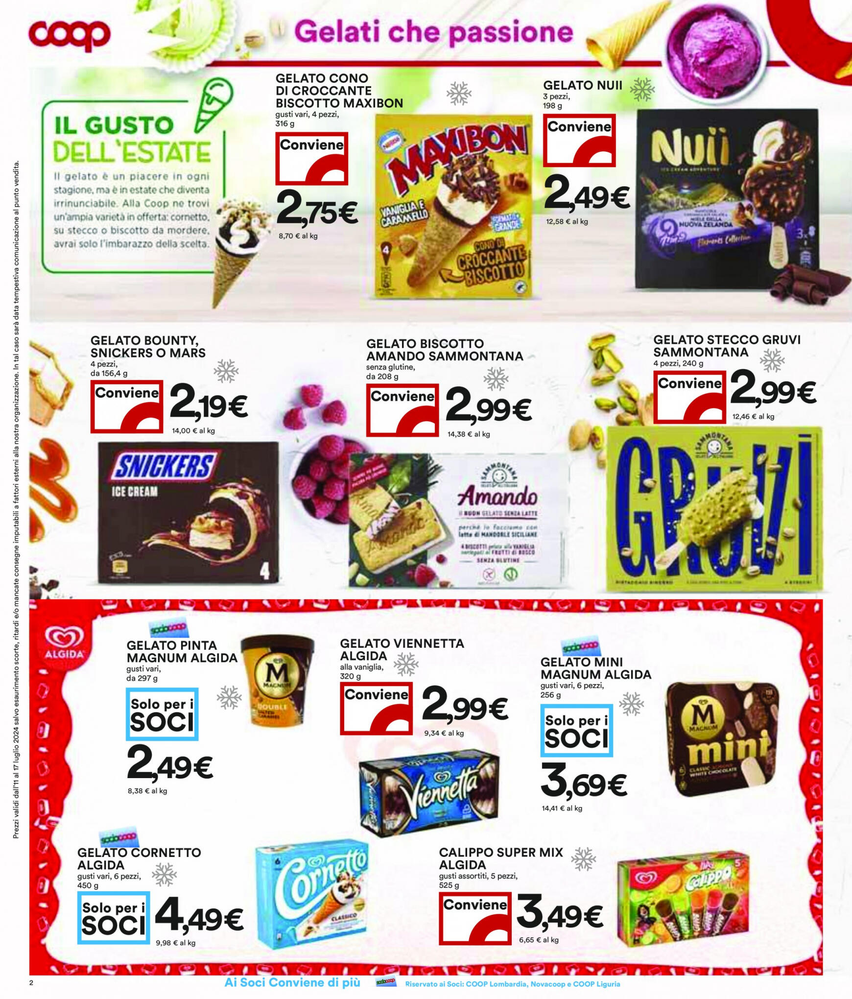 coop - Nuovo volantino Coop 11.07. - 17.07. - page: 2