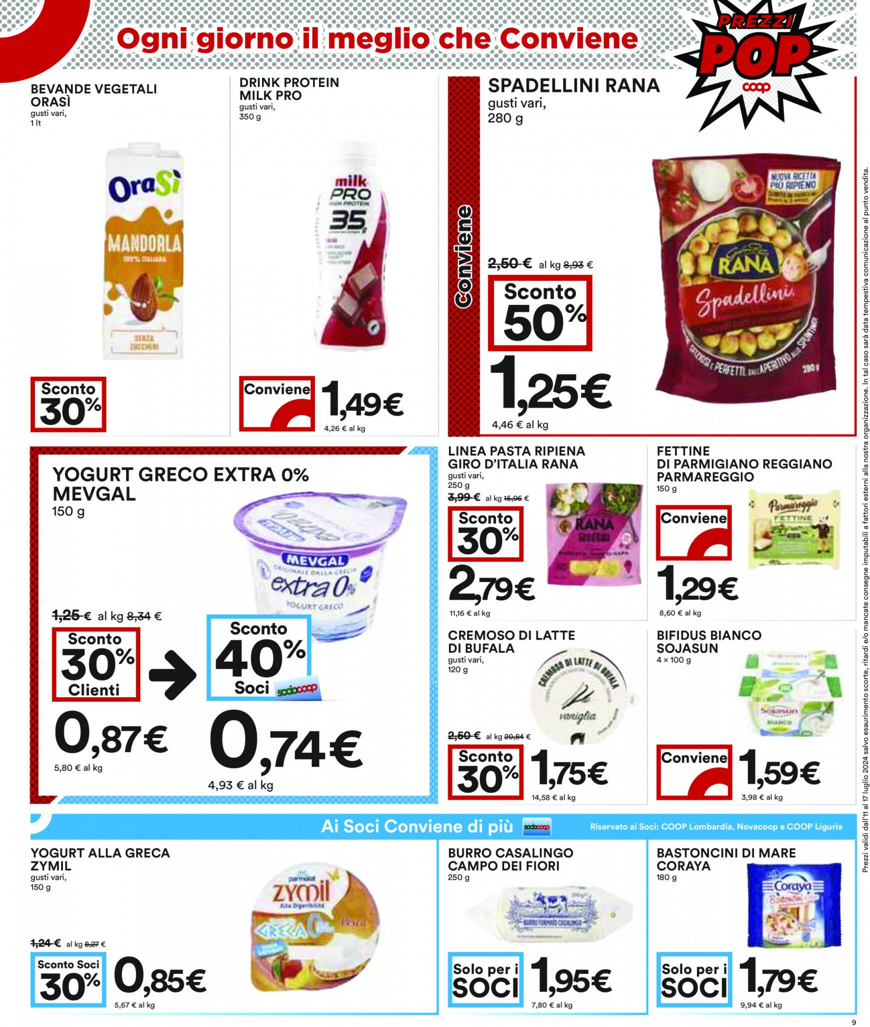 coop - Nuovo volantino Coop 11.07. - 17.07. - page: 9