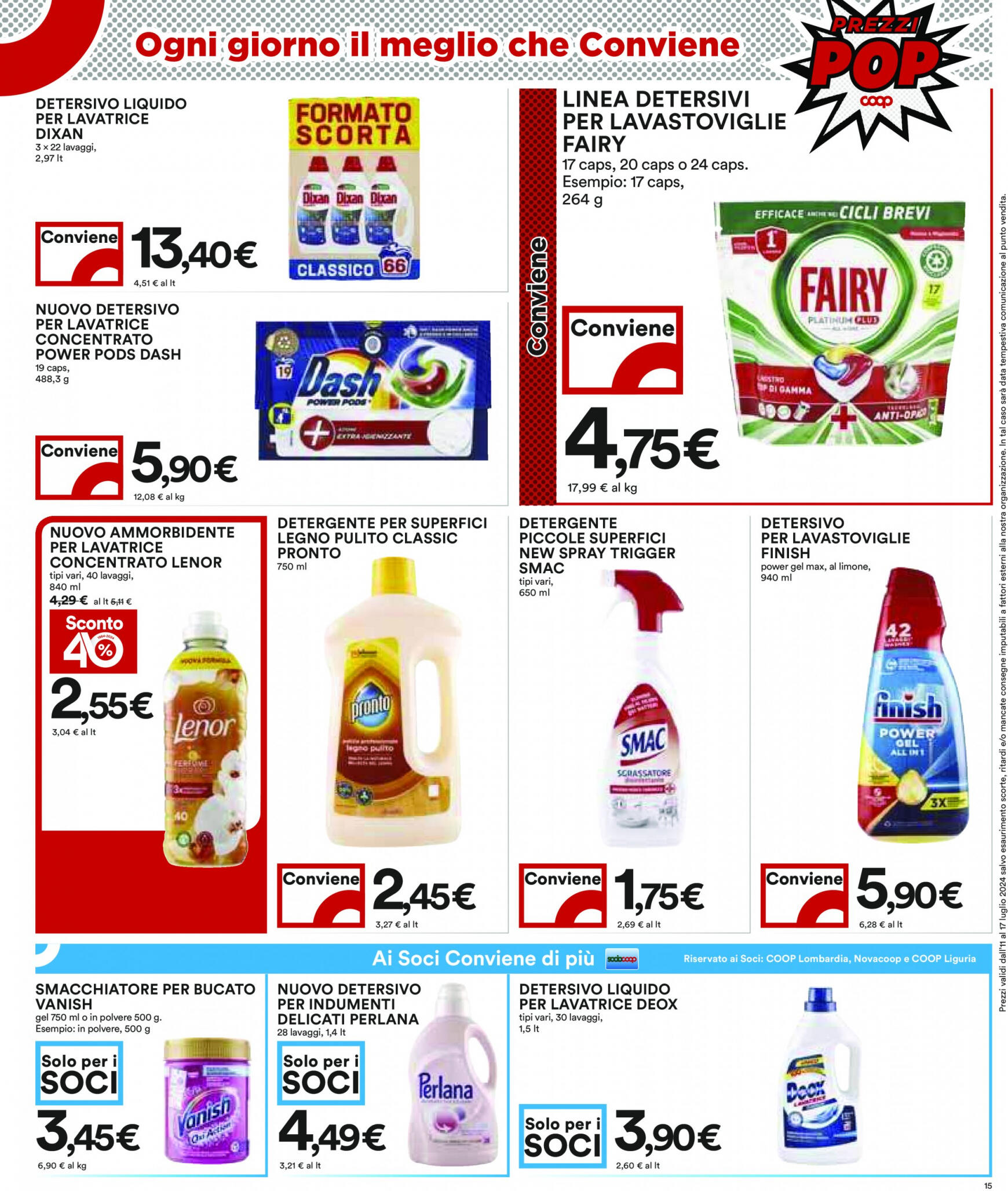 coop - Nuovo volantino Coop 11.07. - 17.07. - page: 15