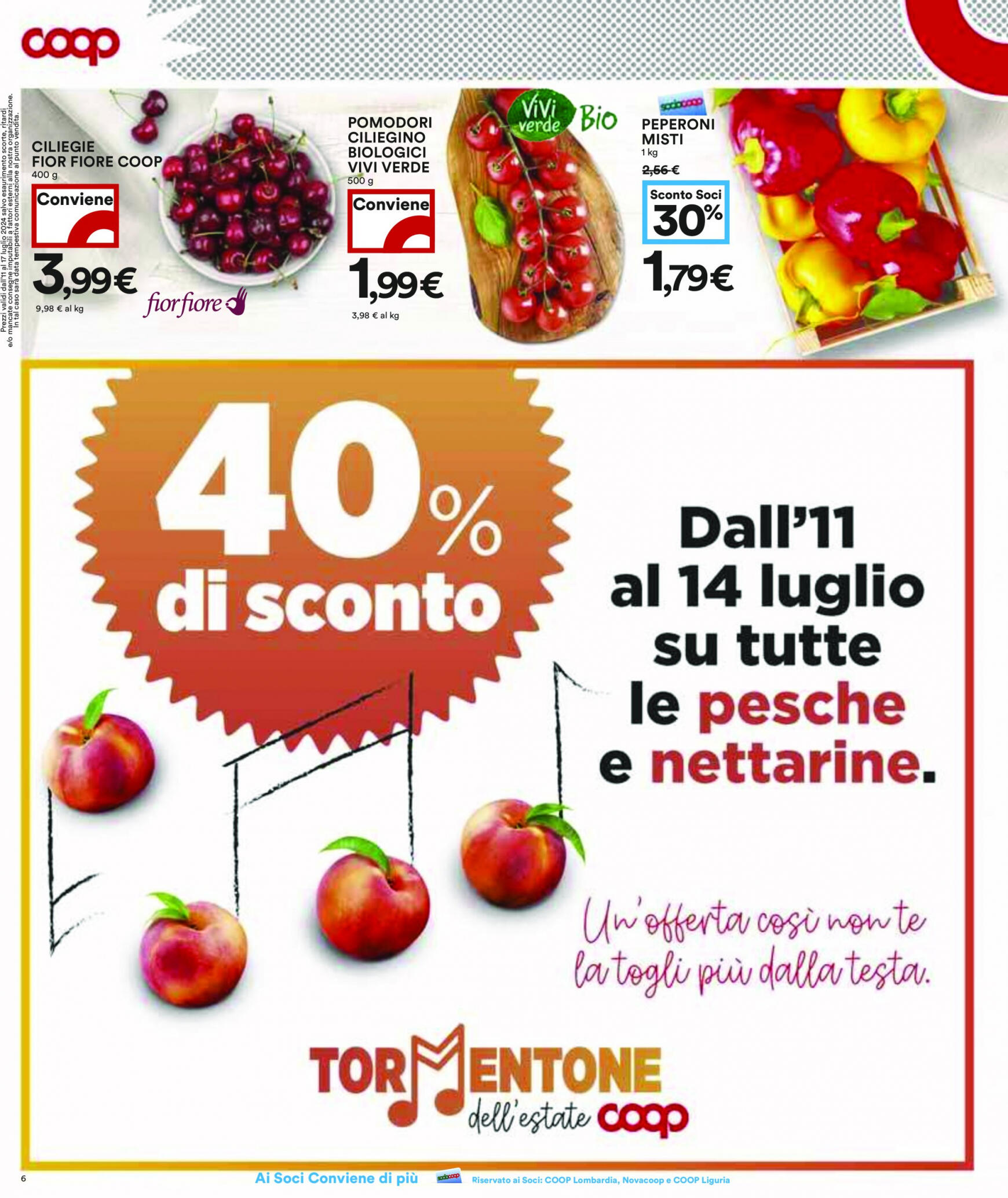 coop - Nuovo volantino Coop 11.07. - 17.07. - page: 6