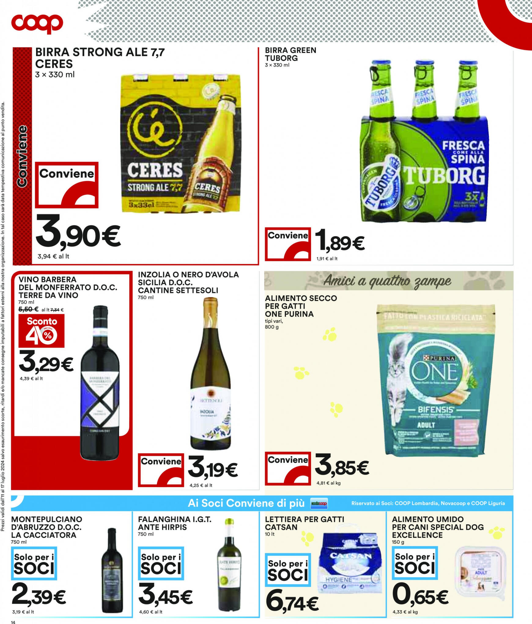 coop - Nuovo volantino Coop 11.07. - 17.07. - page: 14