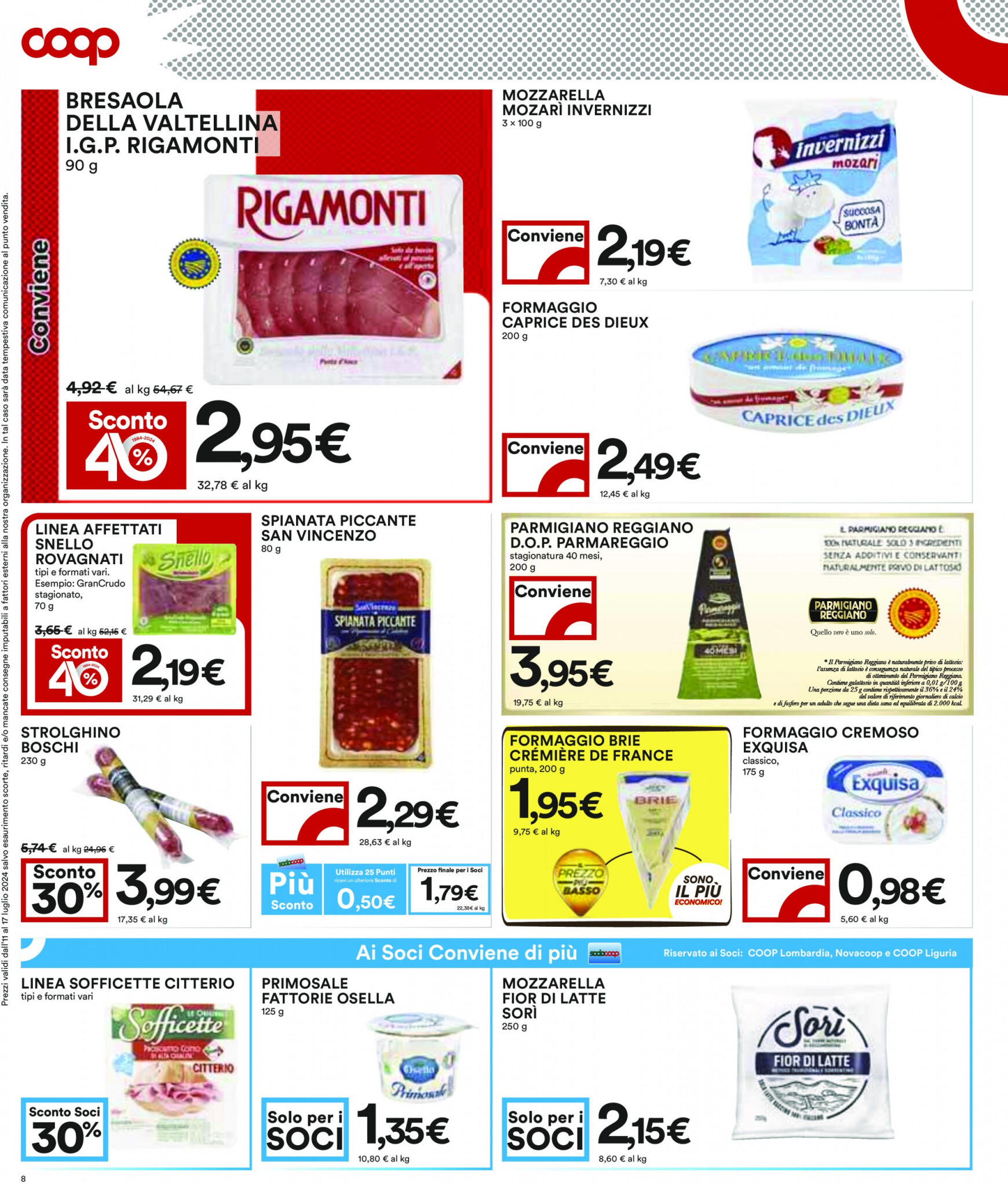 coop - Nuovo volantino Coop 11.07. - 17.07. - page: 8