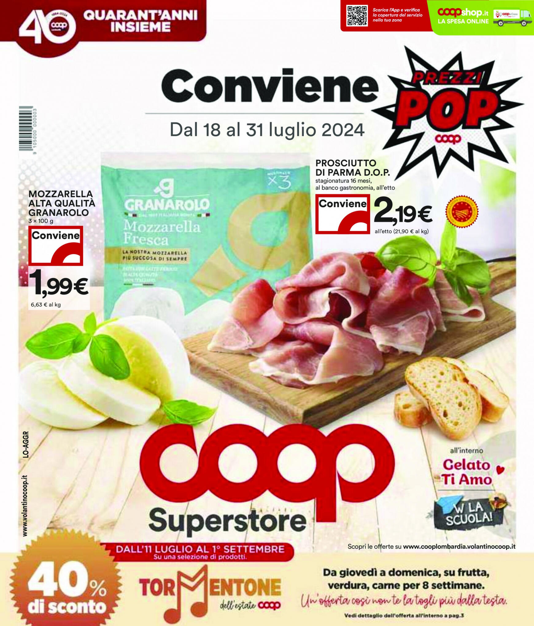 coop - Nuovo volantino Coop 18.07. - 31.07.