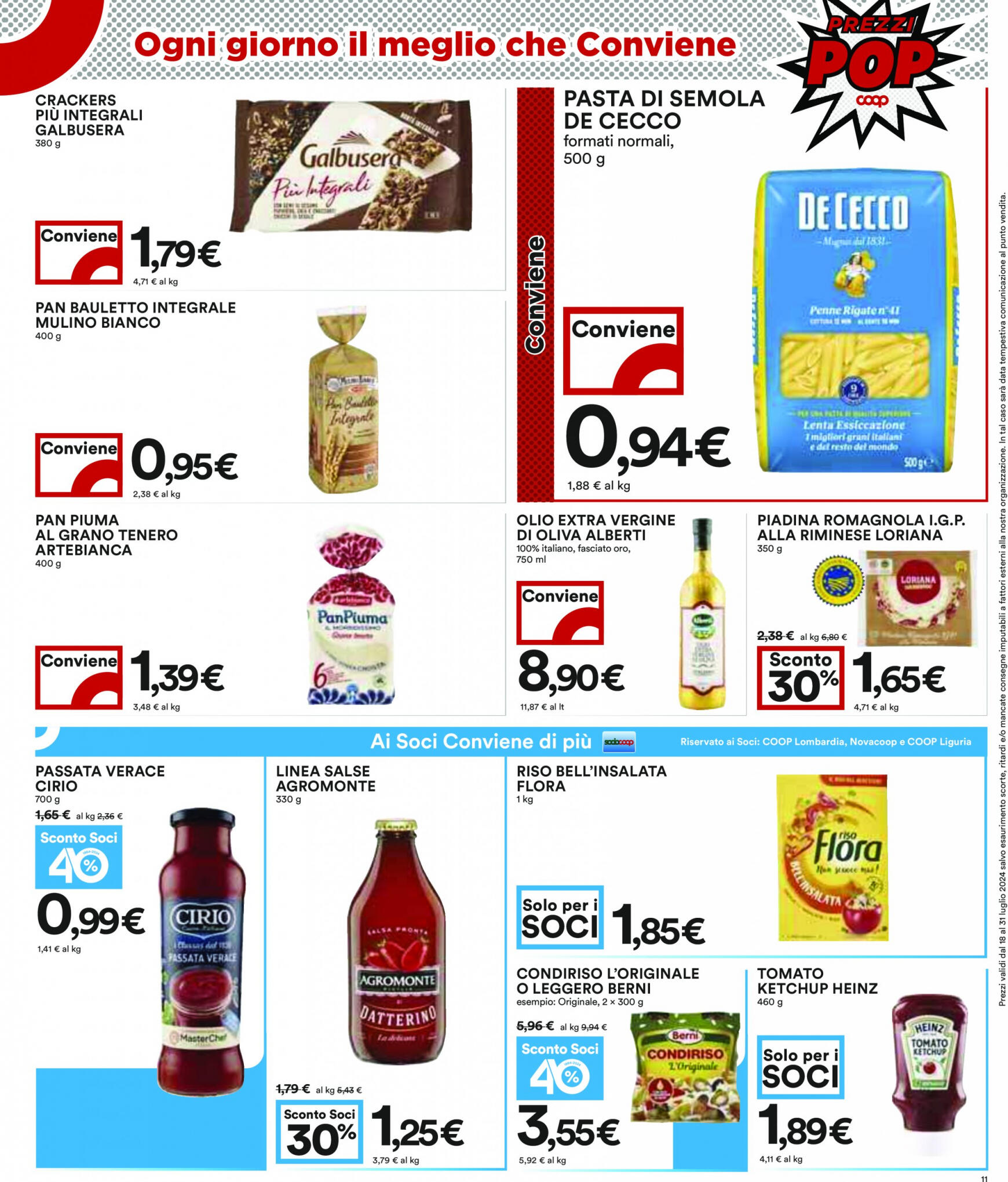 coop - Nuovo volantino Coop 18.07. - 31.07. - page: 11