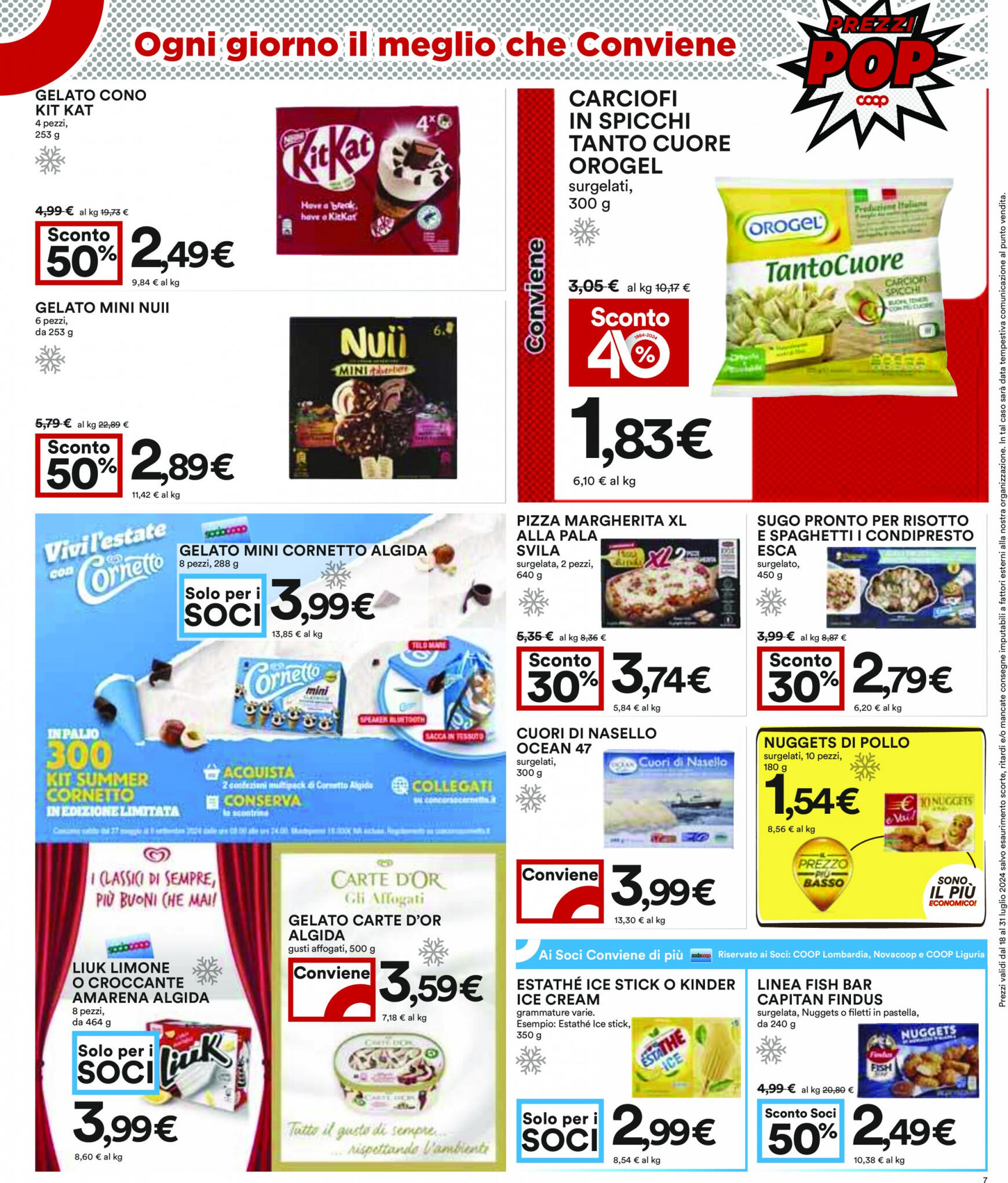 coop - Nuovo volantino Coop 18.07. - 31.07. - page: 7