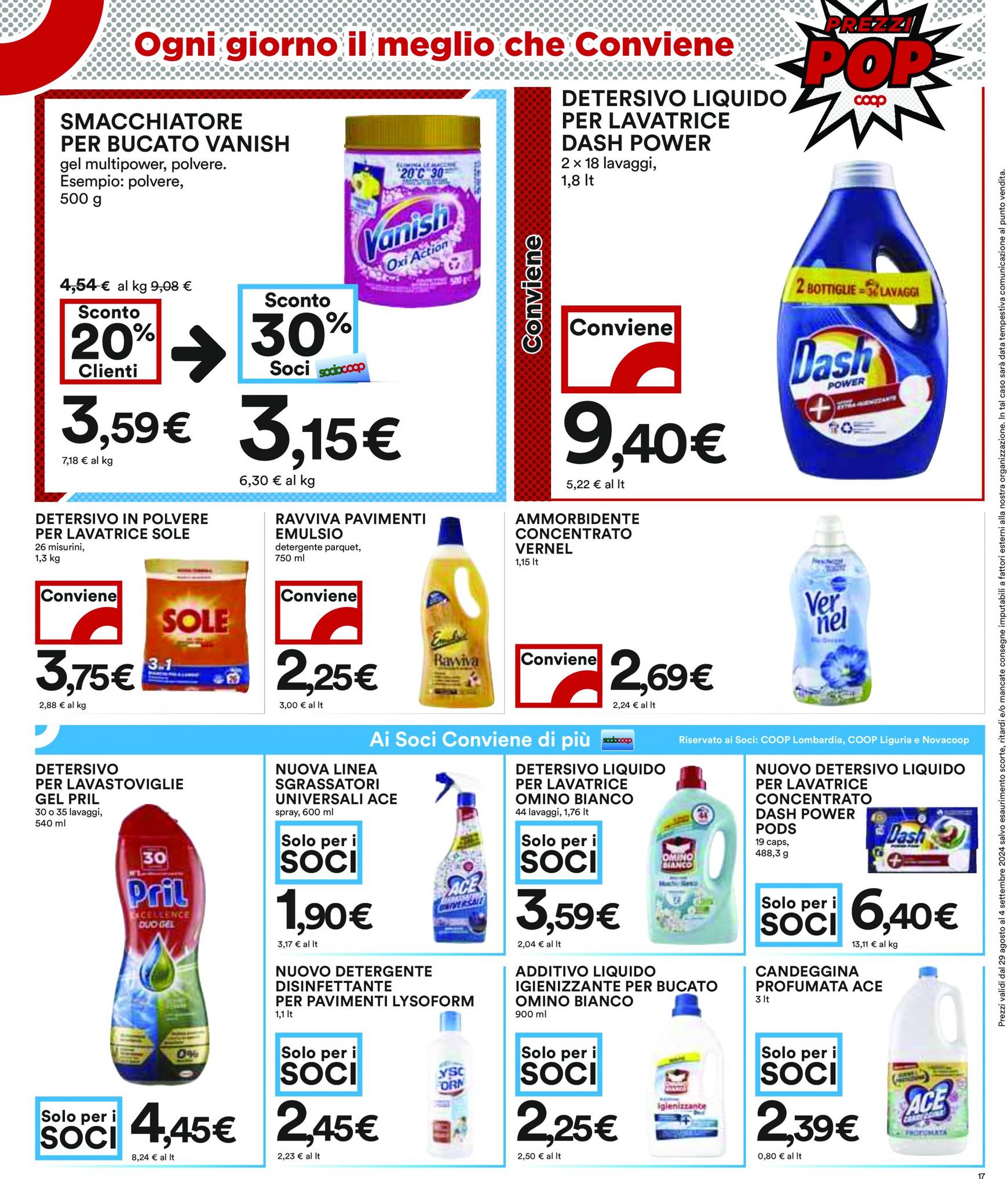 coop - Nuovo volantino Coop 29.08. - 04.09. - page: 17