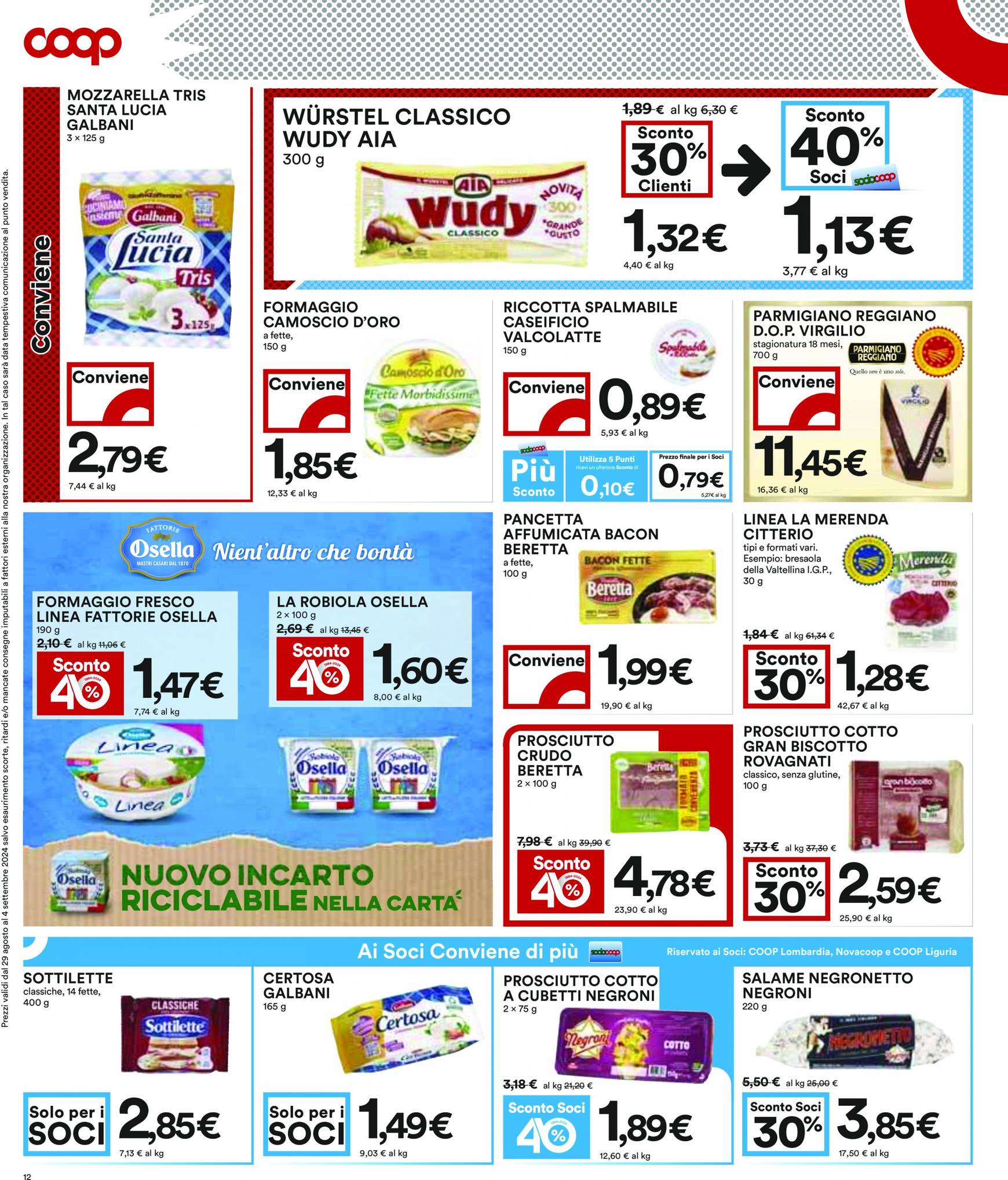 coop - Nuovo volantino Coop 29.08. - 04.09. - page: 12