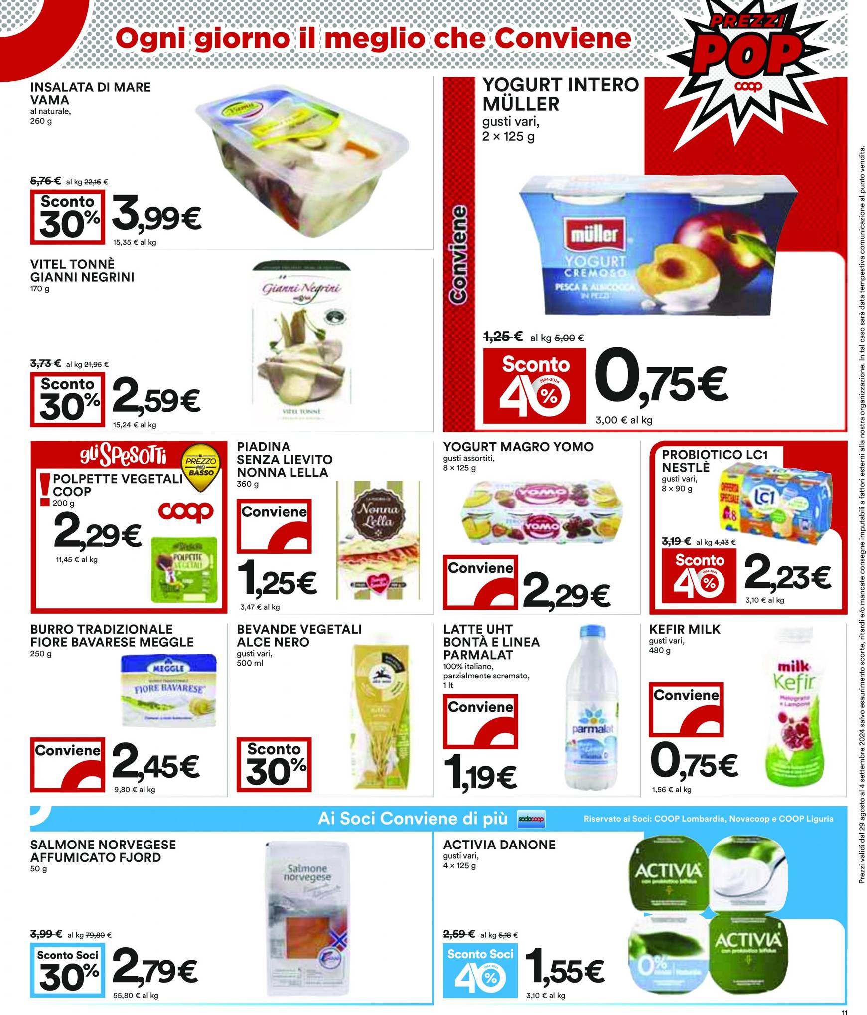 coop - Nuovo volantino Coop 29.08. - 04.09. - page: 11