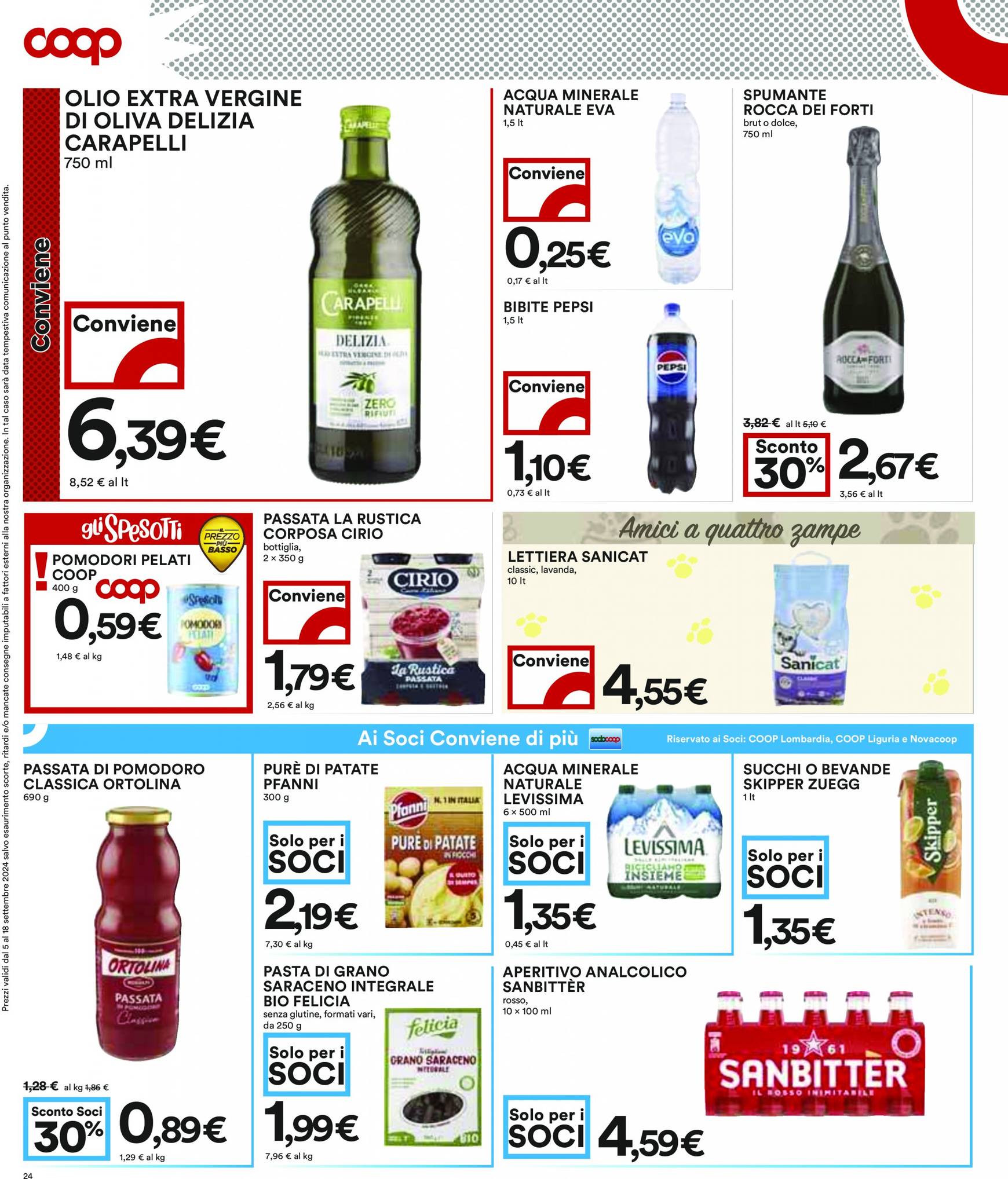 coop - Nuovo volantino Coop 05.09. - 18.09. - page: 24