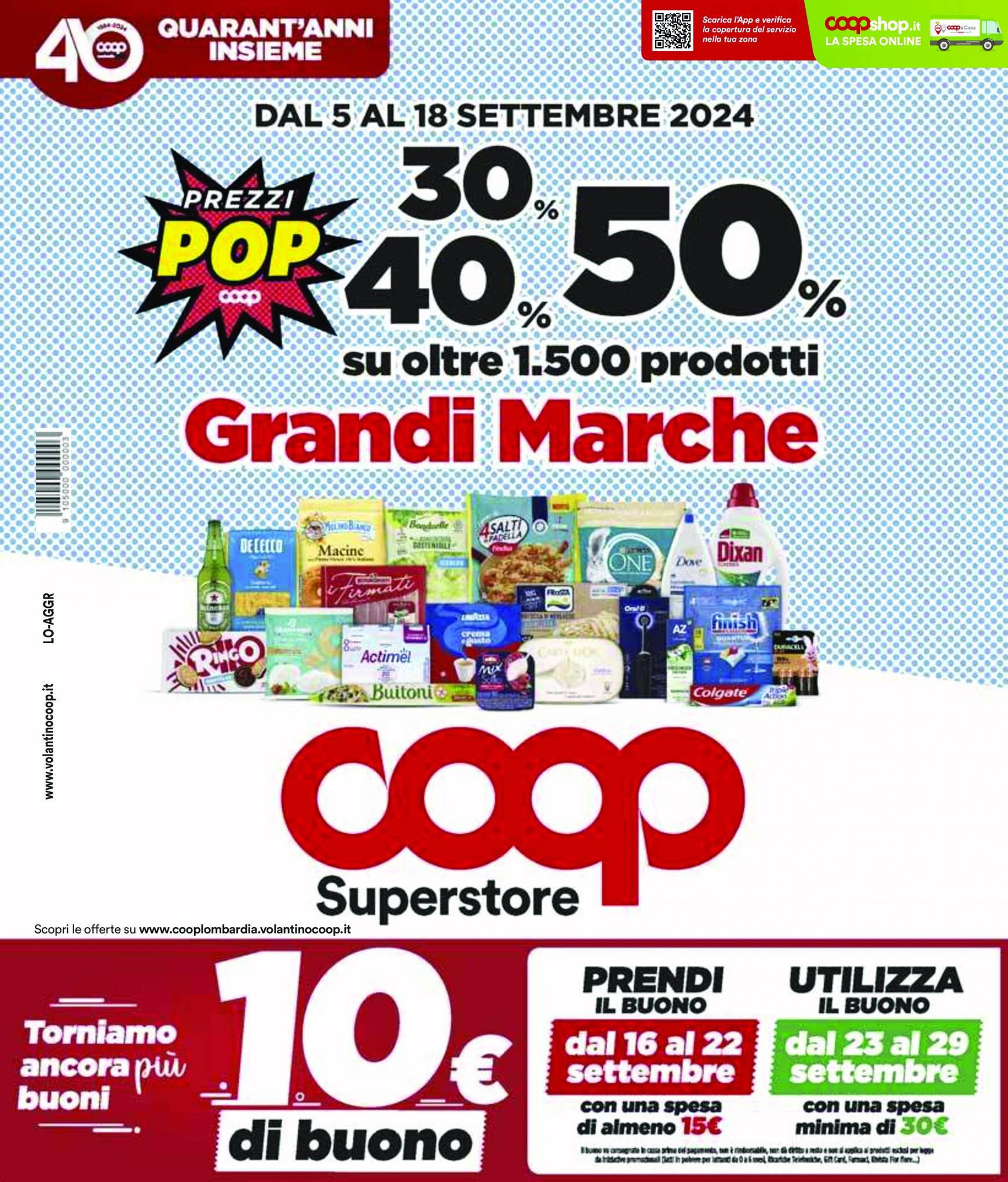 coop - Nuovo volantino Coop 05.09. - 18.09. - page: 1