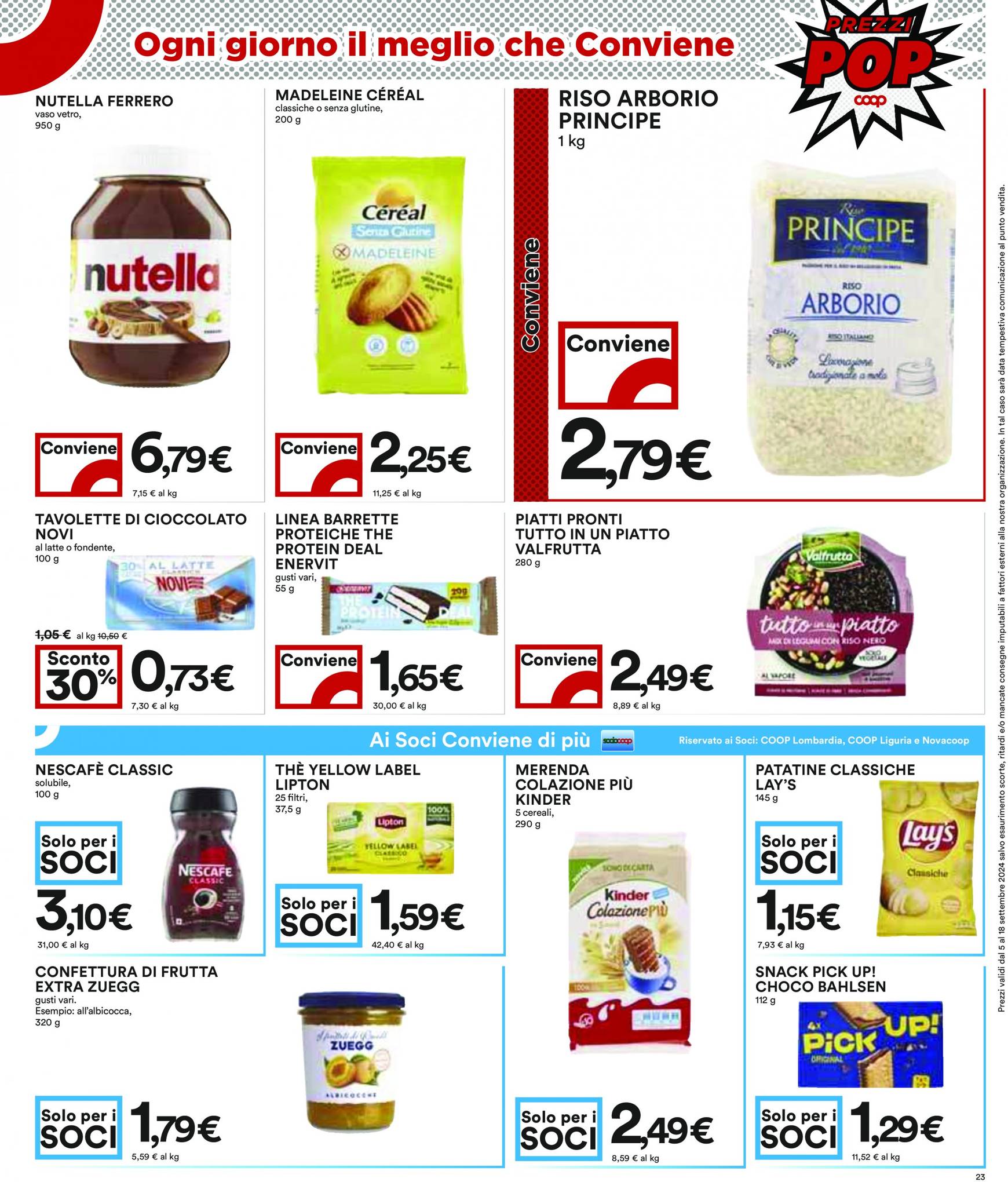 coop - Nuovo volantino Coop 05.09. - 18.09. - page: 23