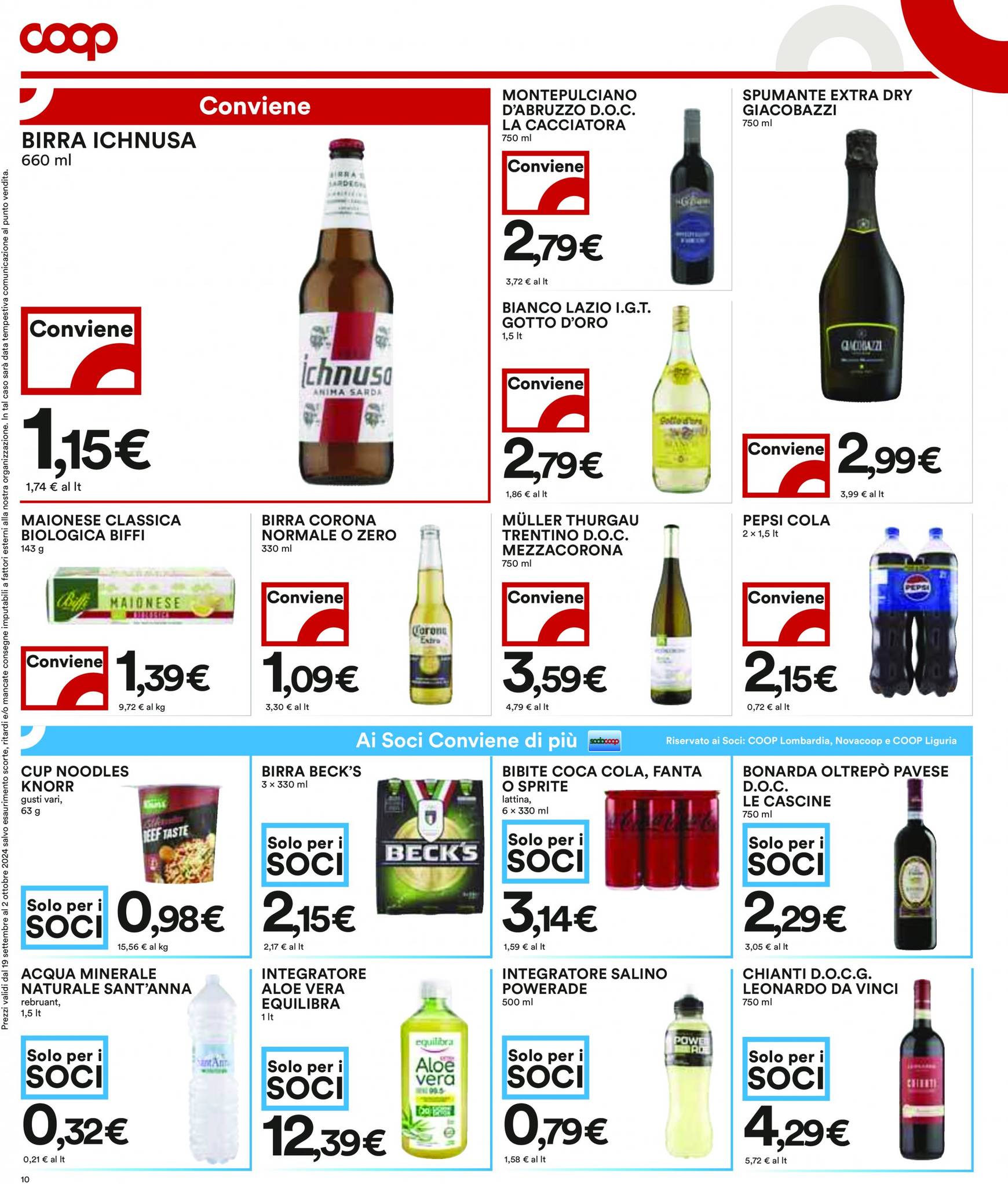 coop - Nuovo volantino Coop 19.09. - 02.10. - page: 10