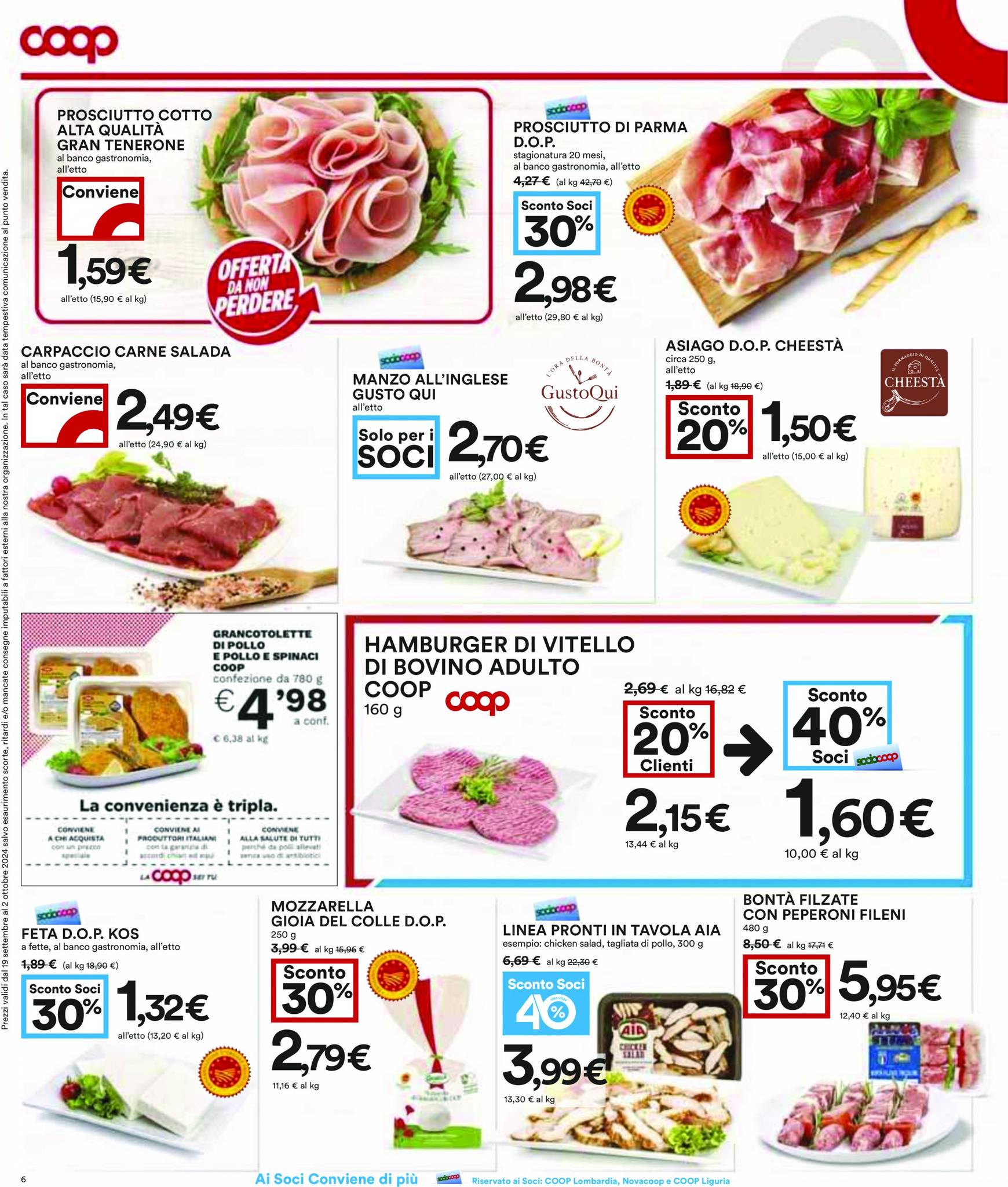 coop - Nuovo volantino Coop 19.09. - 02.10. - page: 6