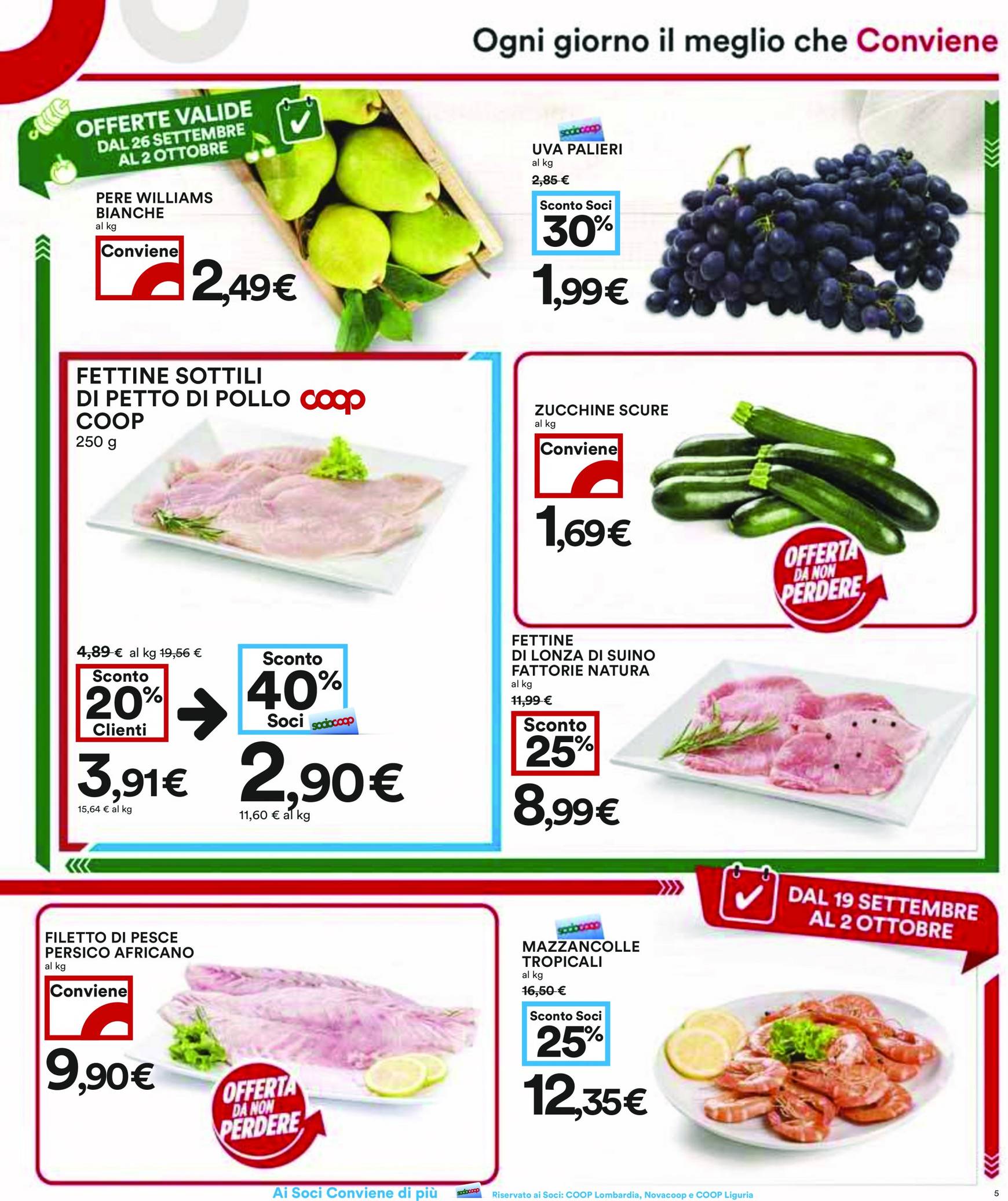 coop - Nuovo volantino Coop 19.09. - 02.10. - page: 5