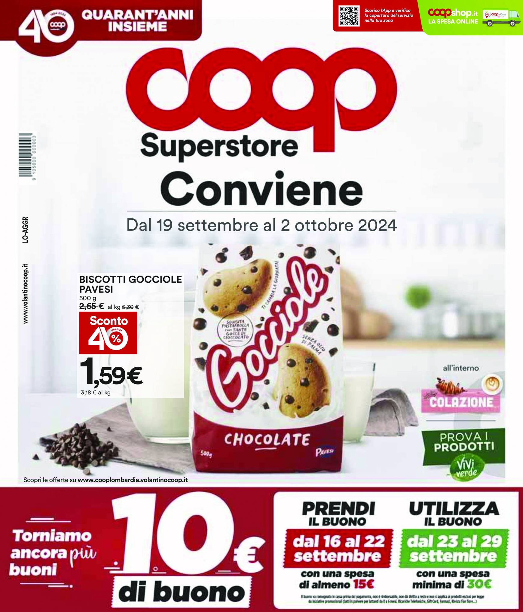 coop - Nuovo volantino Coop 19.09. - 02.10. - page: 1