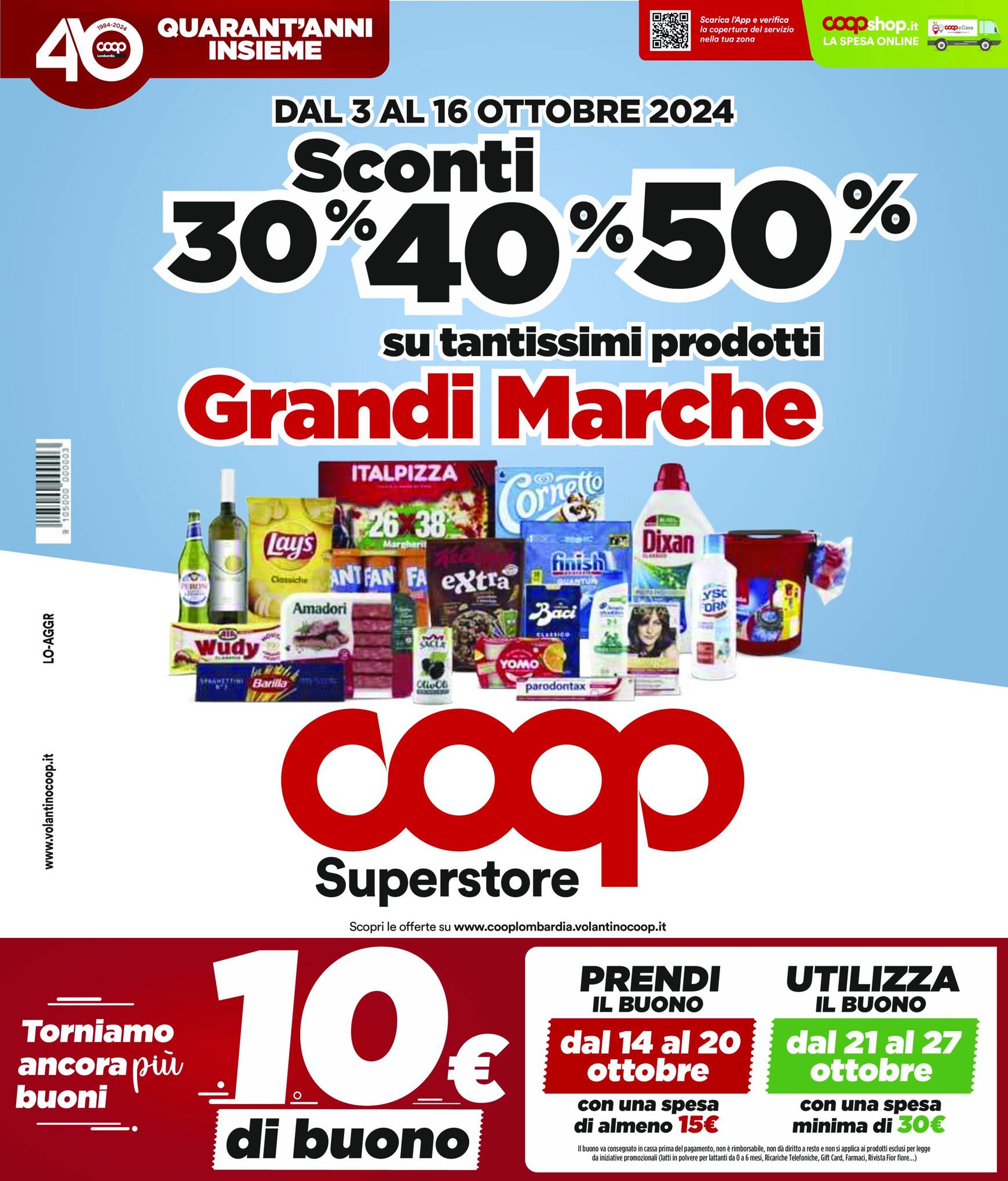 coop - Nuovo volantino Coop 03.10. - 16.10. - page: 1