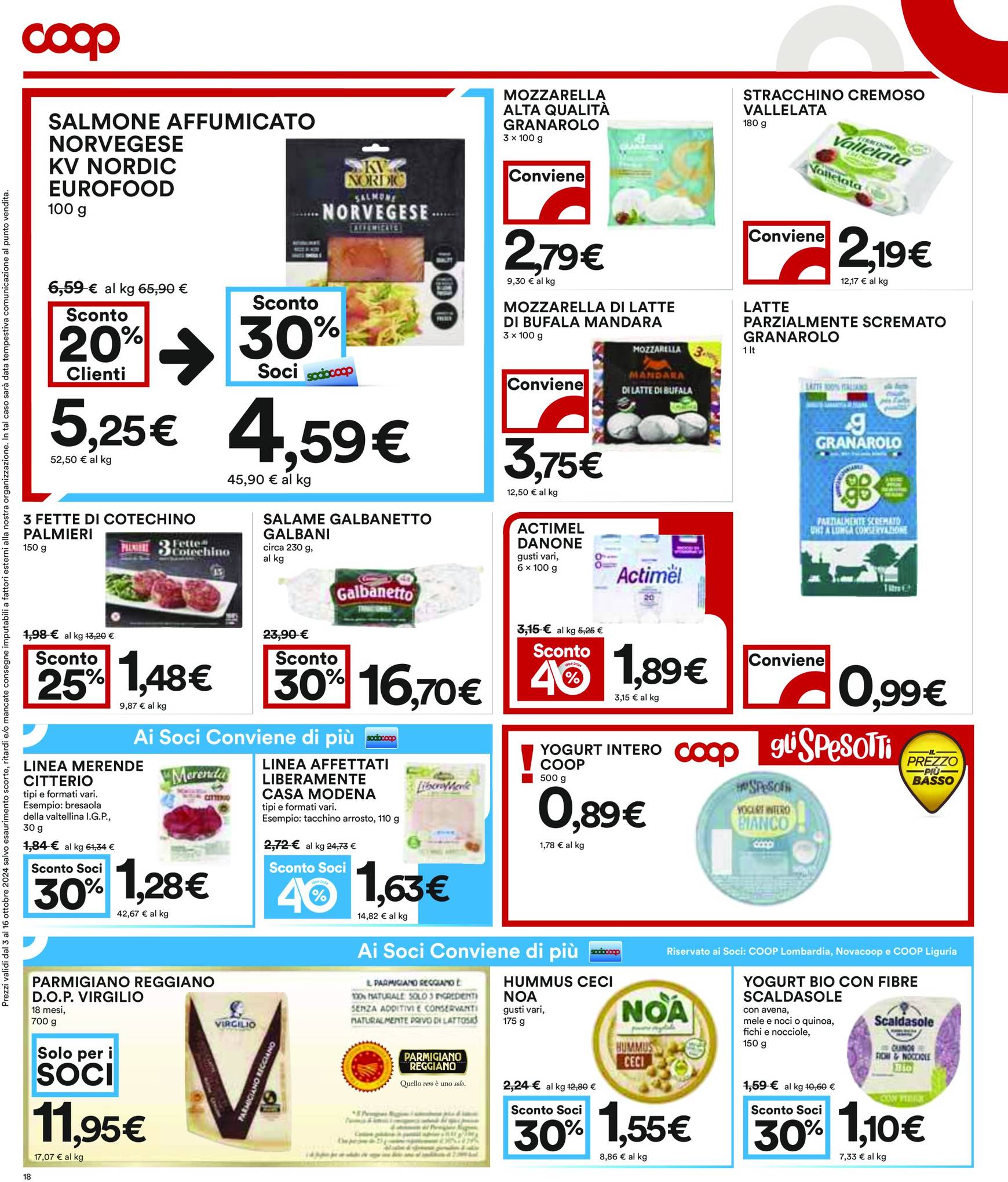 coop - Nuovo volantino Coop 03.10. - 16.10. - page: 18