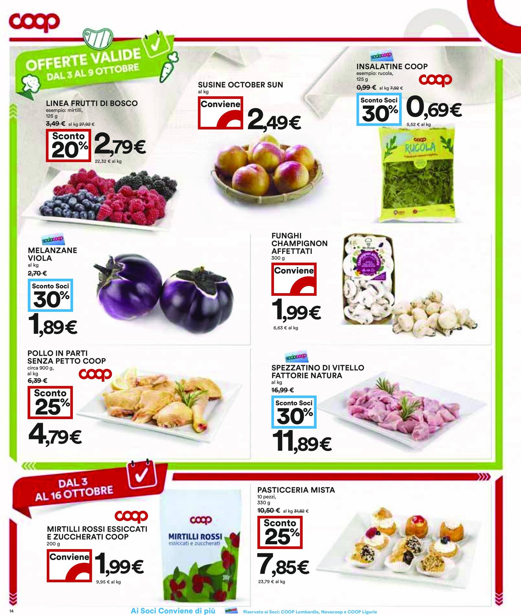 coop - Nuovo volantino Coop 03.10. - 16.10. - page: 14