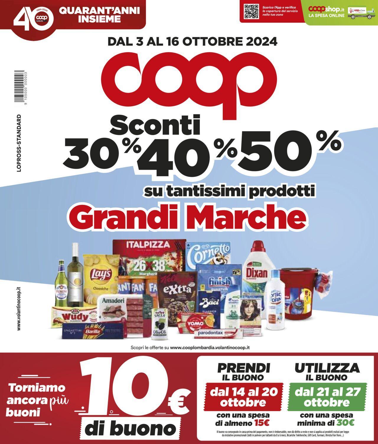 coop - COOP volantino 03/10/2024 - 16/10/2024