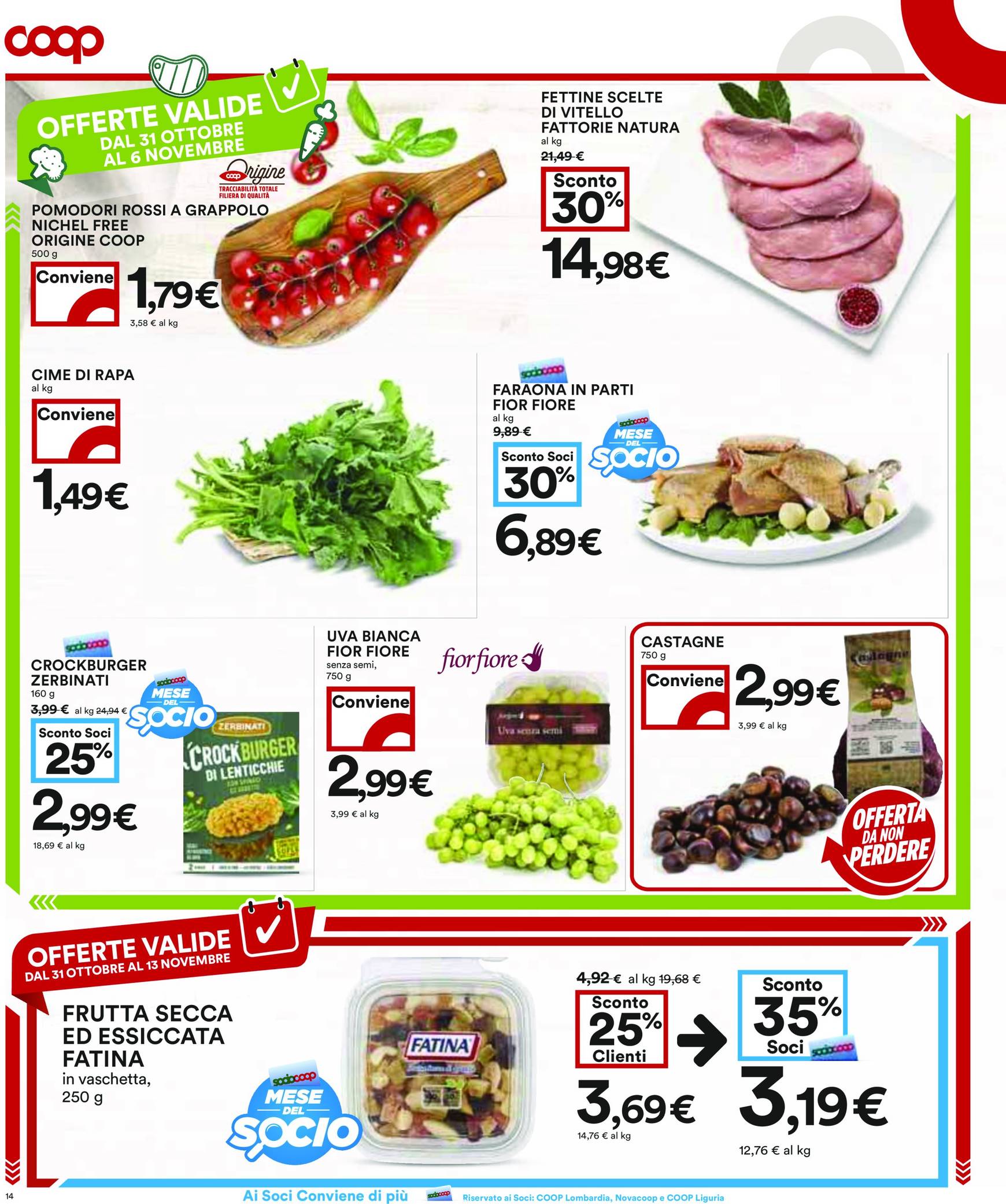 coop - Volantino Coop valido dal 31.10. al 13.11. - page: 14