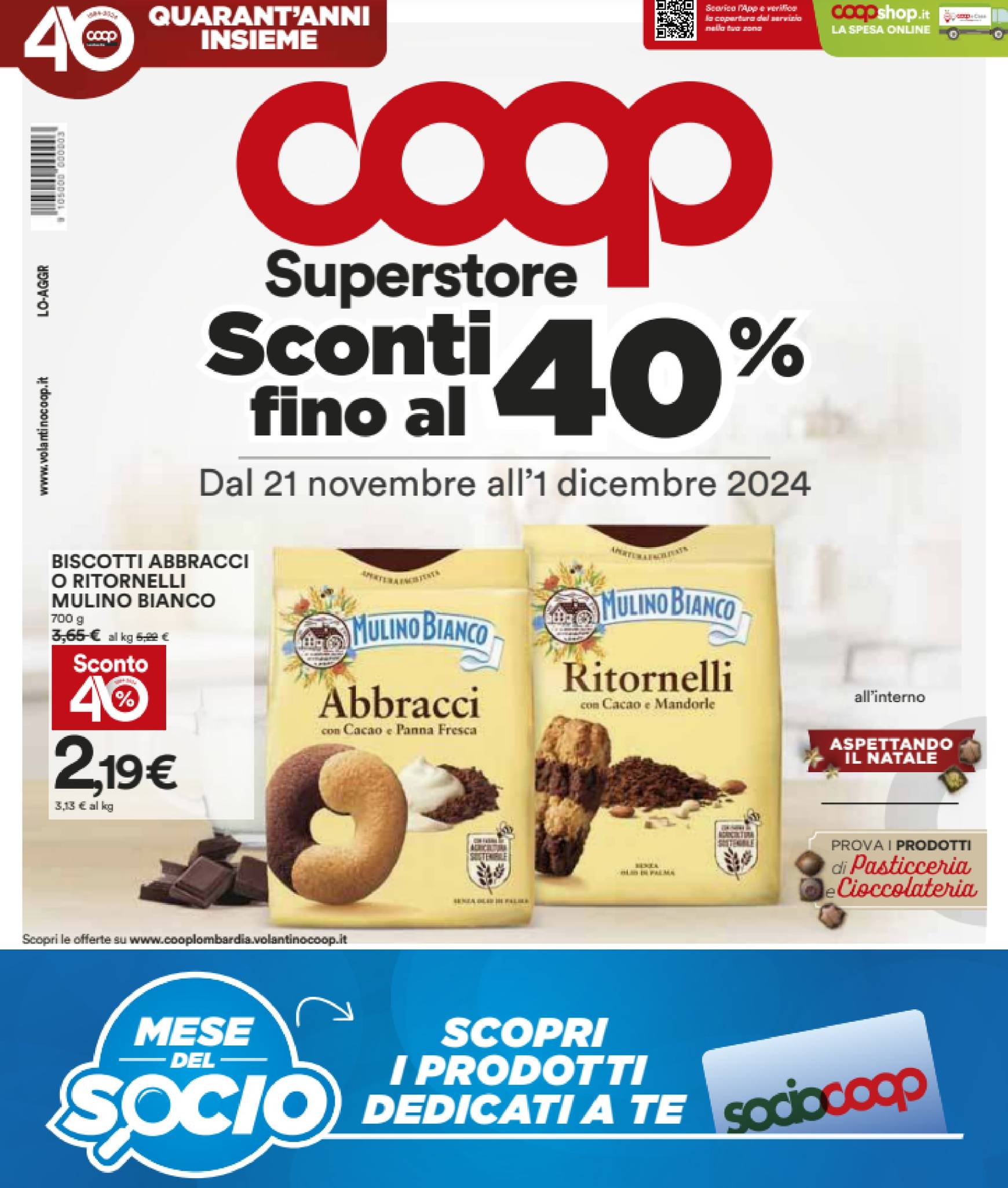 coop - Volantino Coop valido dal 21/11 al 01/12