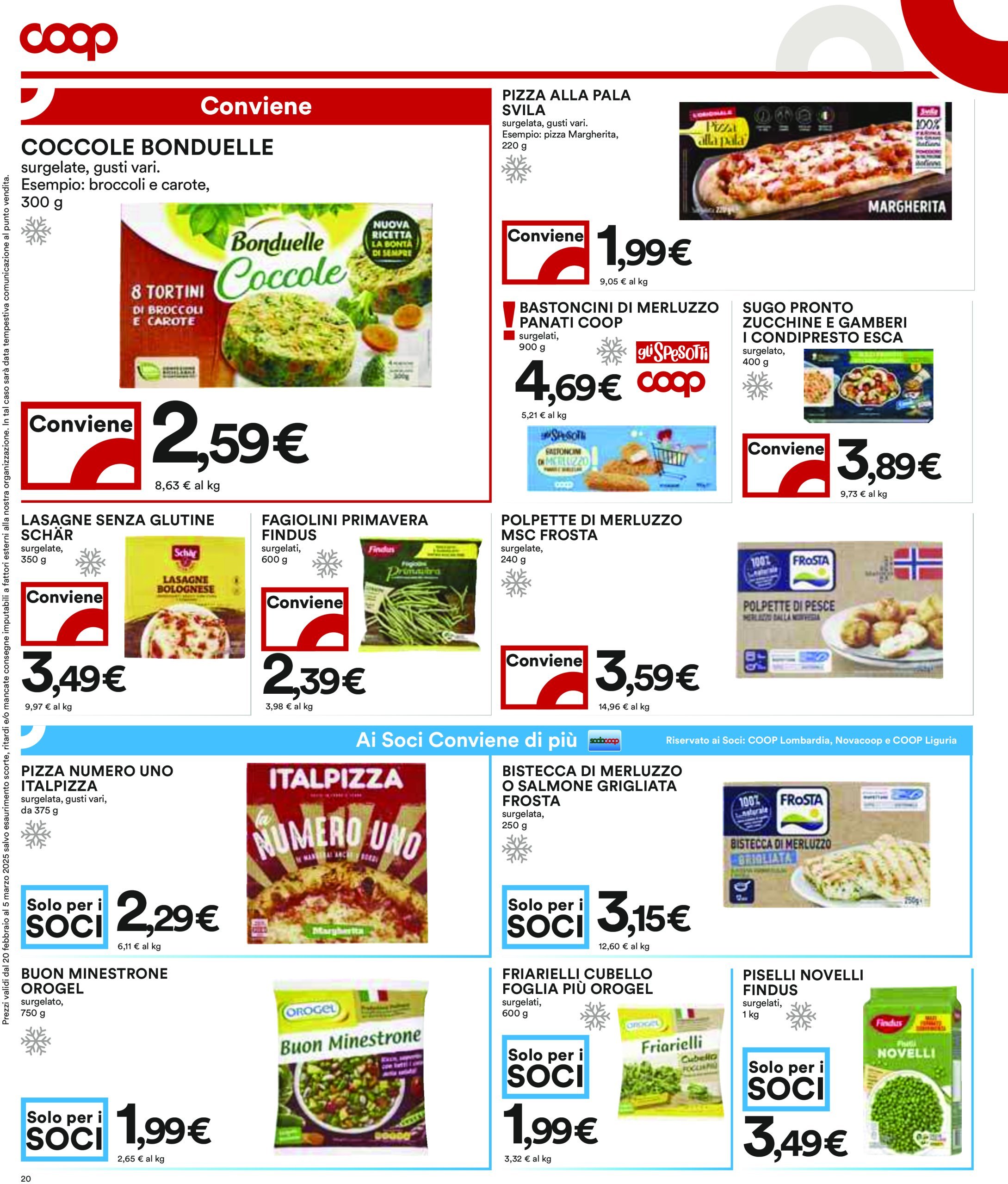 coop - Volantino Coop valido dal 20/02 al 05/03 - page: 20