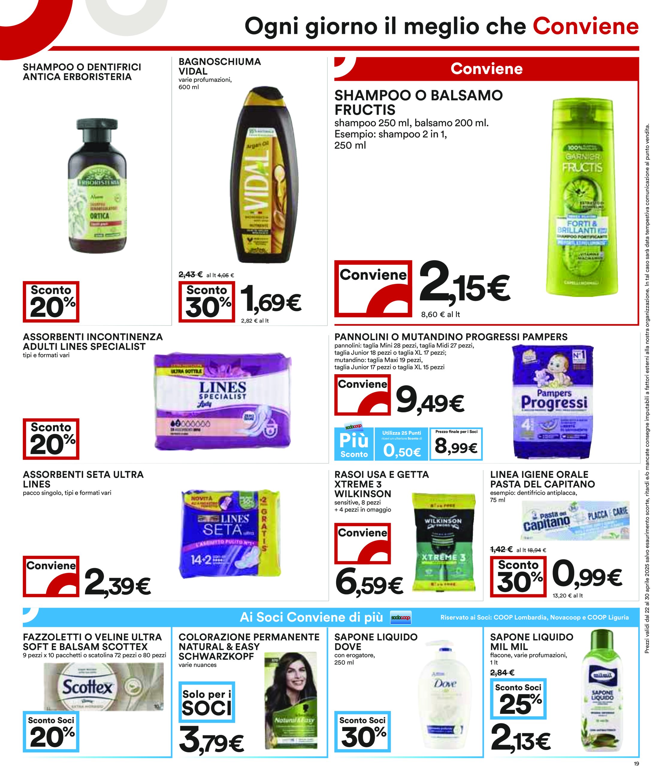 coop - Volantino Coop valido dal 22/04 al 30/04 - page: 19