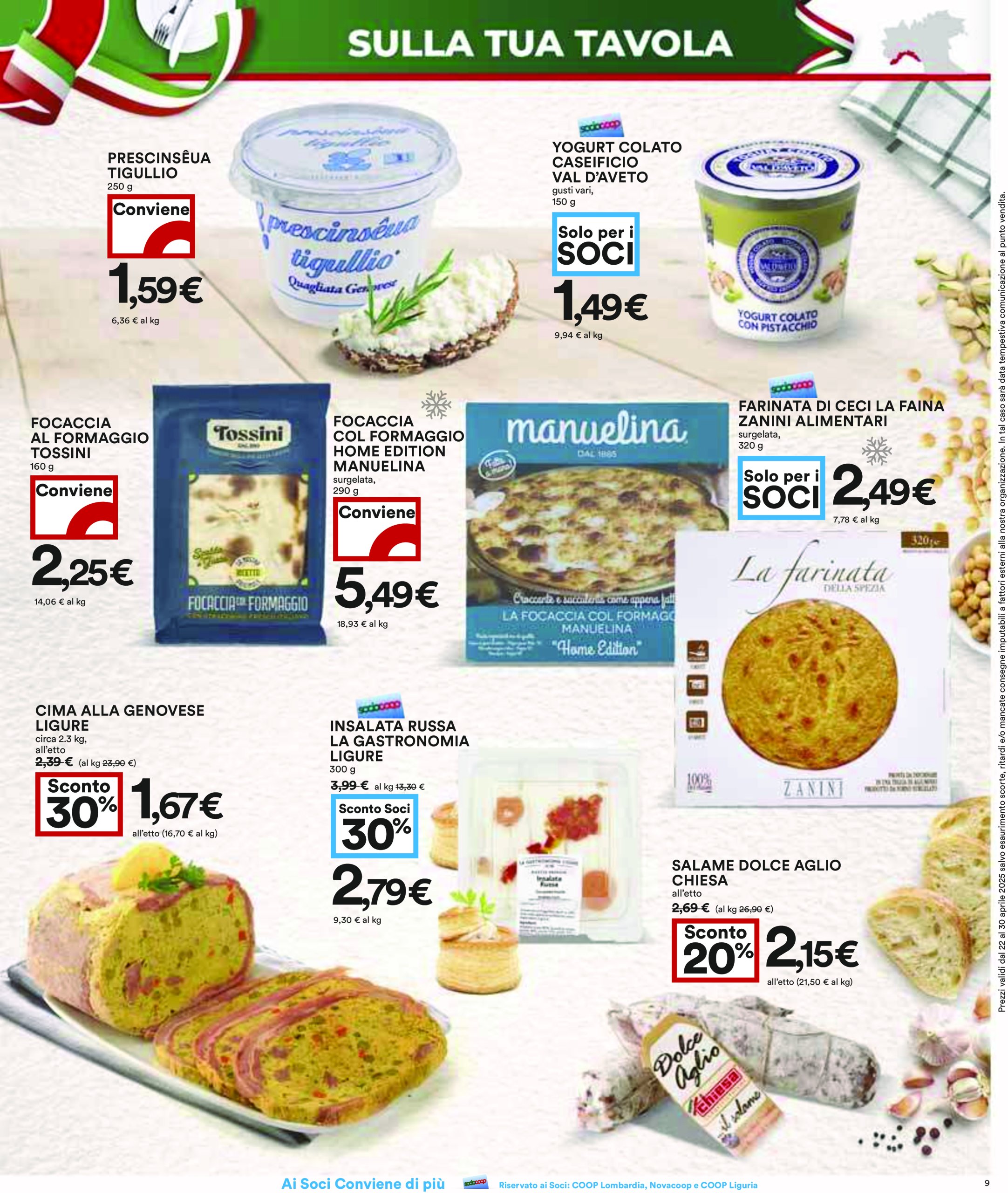coop - Volantino Coop valido dal 22/04 al 30/04 - page: 9