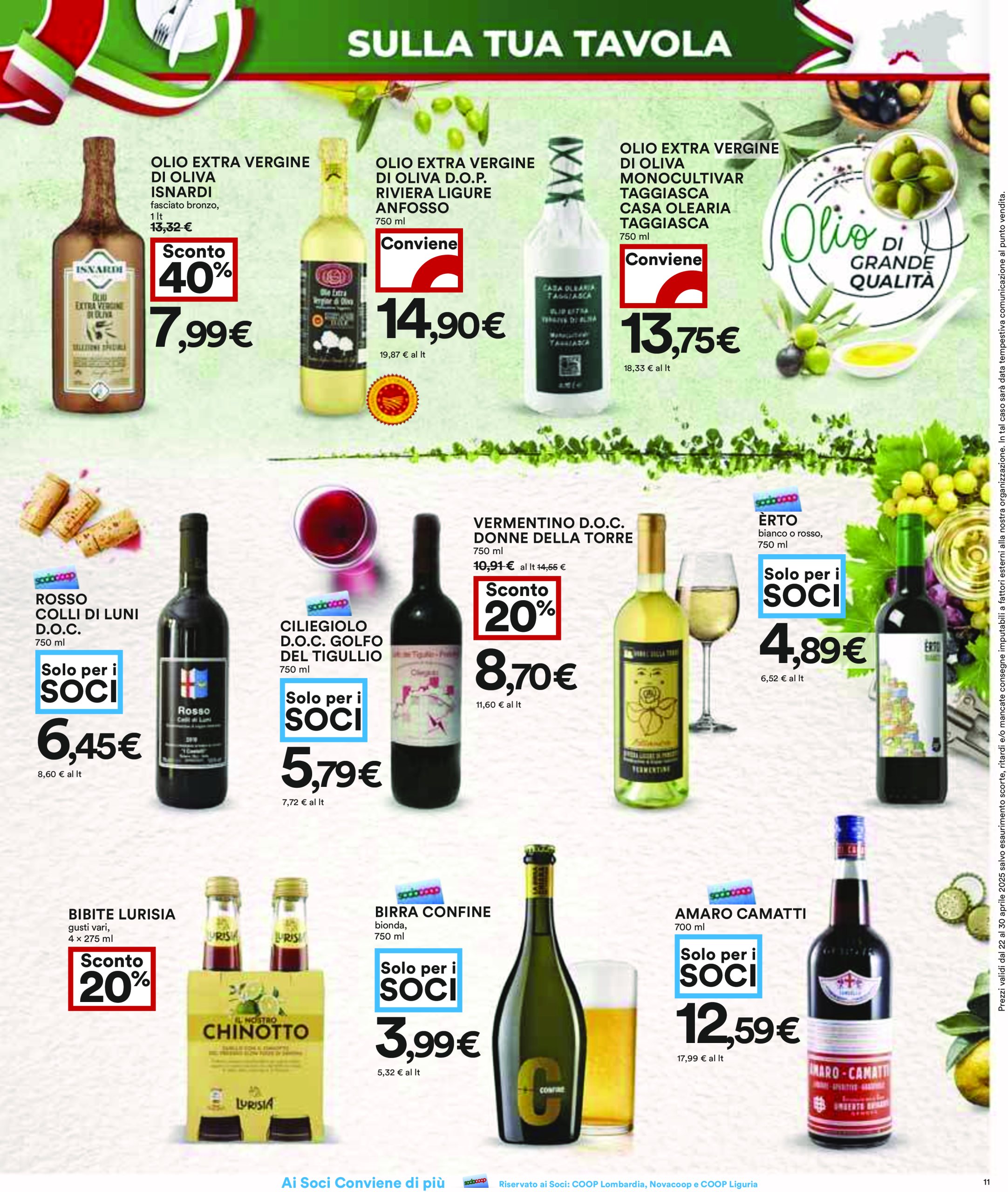 coop - Volantino Coop valido dal 22/04 al 30/04 - page: 11