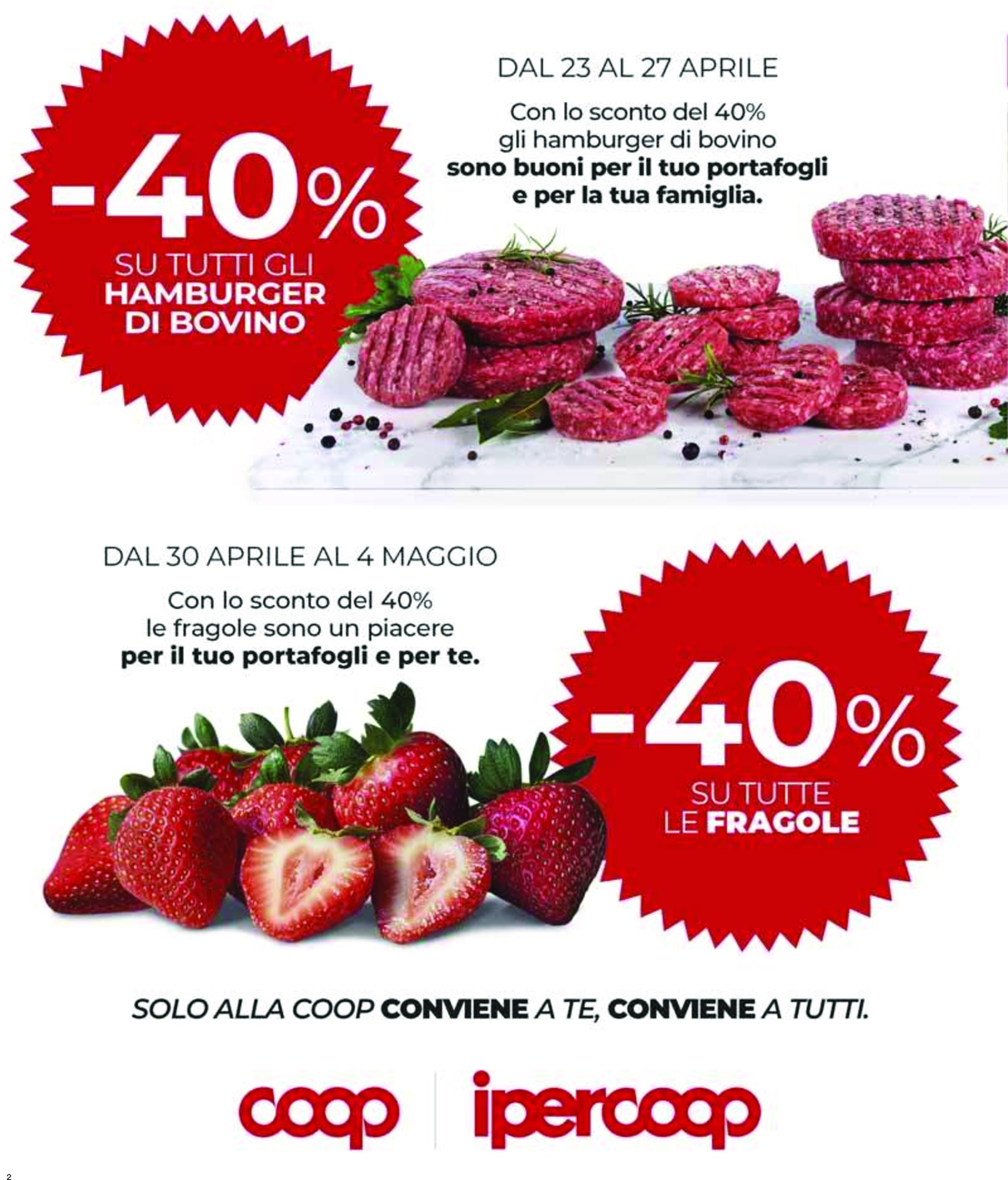coop - Volantino Coop valido dal 22/04 al 30/04 - page: 2