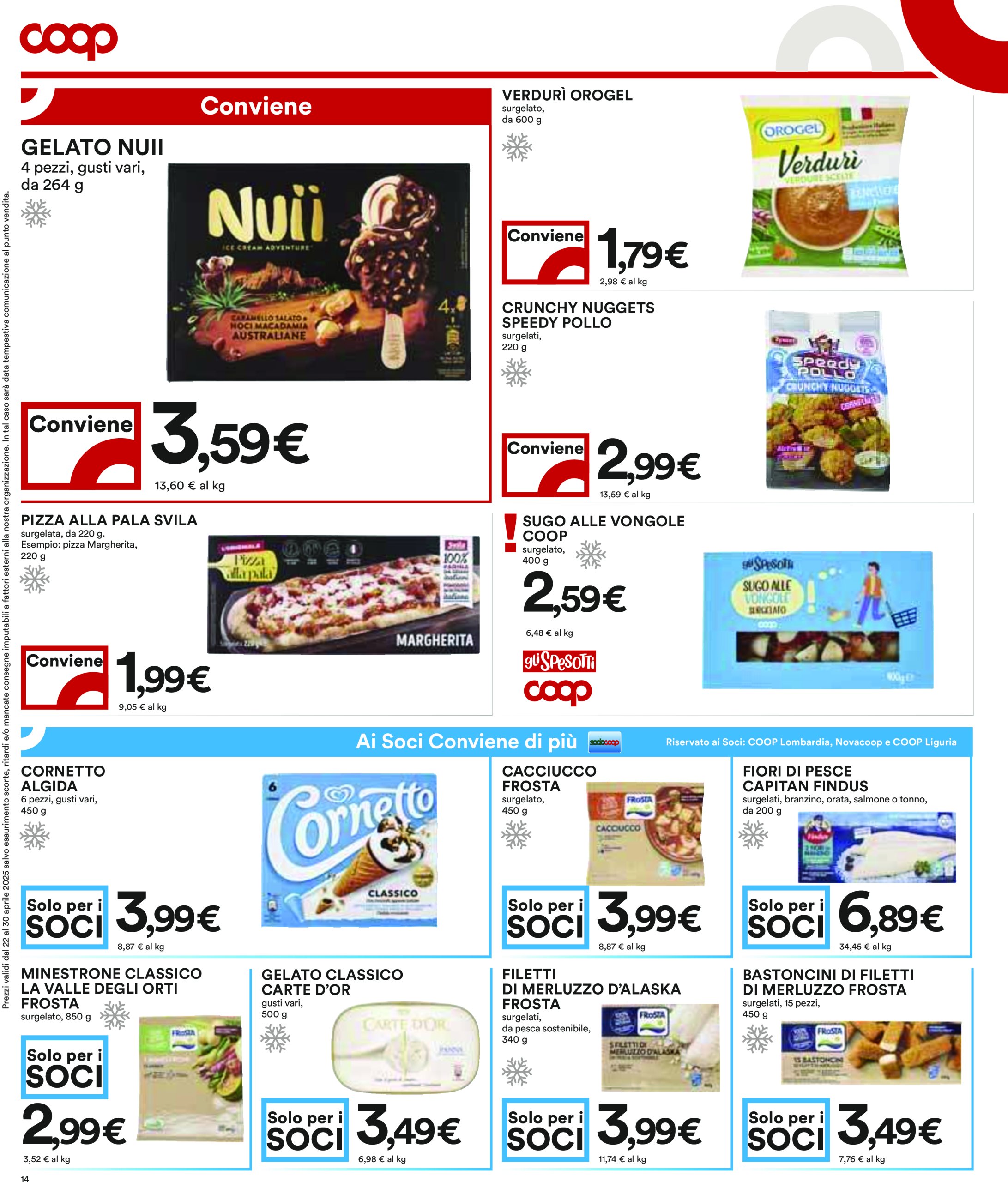 coop - Volantino Coop valido dal 22/04 al 30/04 - page: 14
