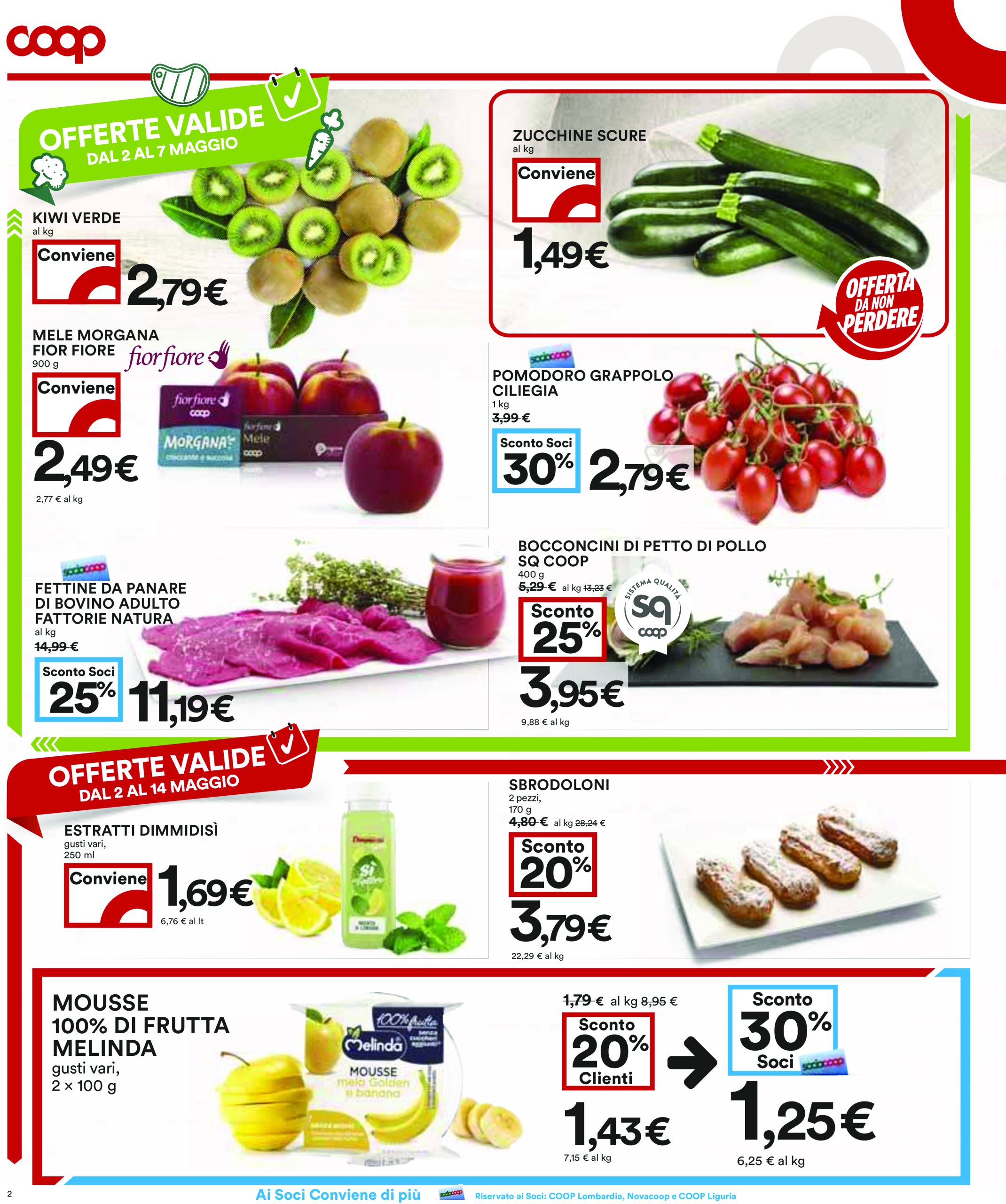 coop - Volantino Coop valido dal 02/05 al 14/05 - page: 2