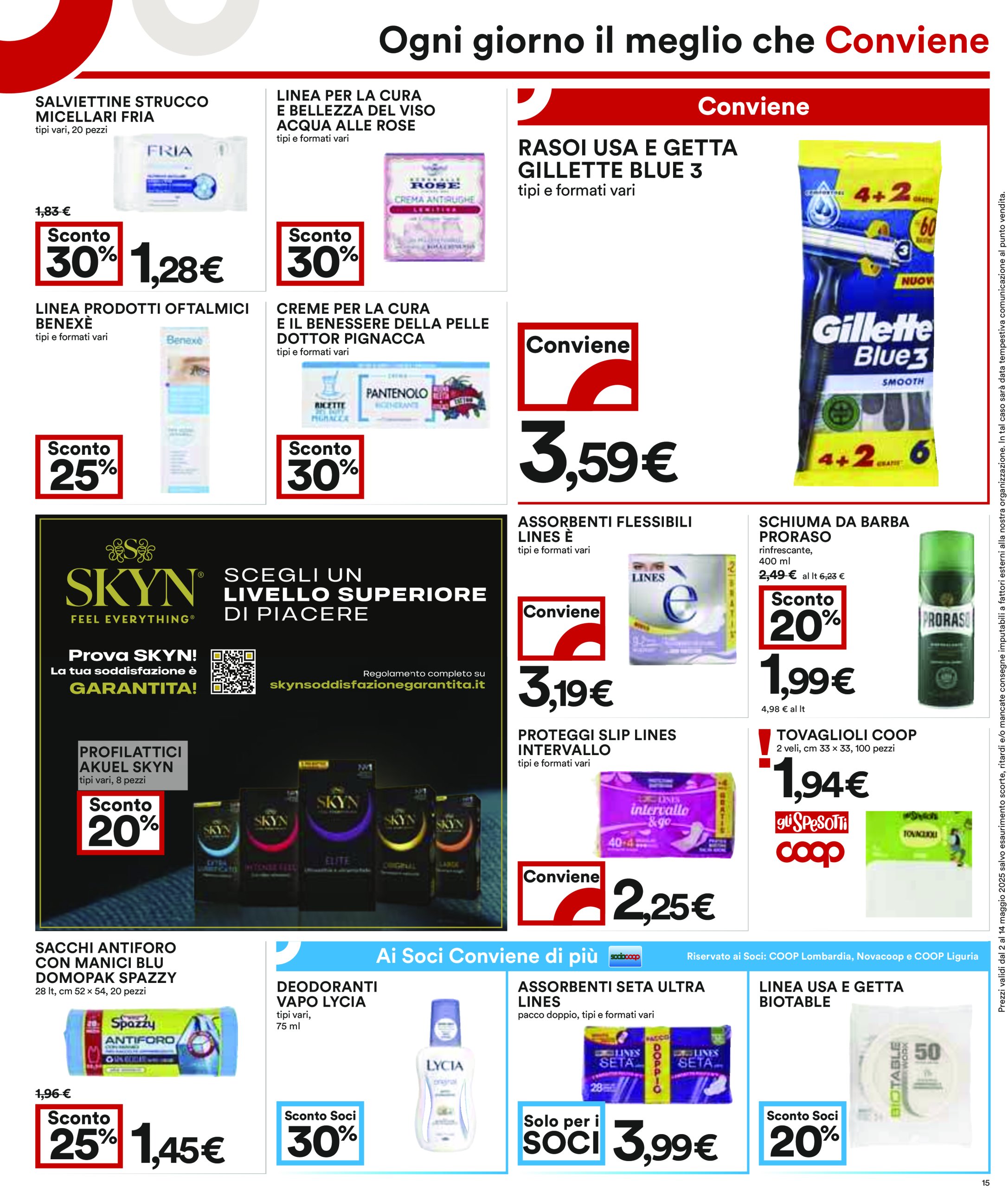 coop - Volantino Coop valido dal 02/05 al 14/05 - page: 15