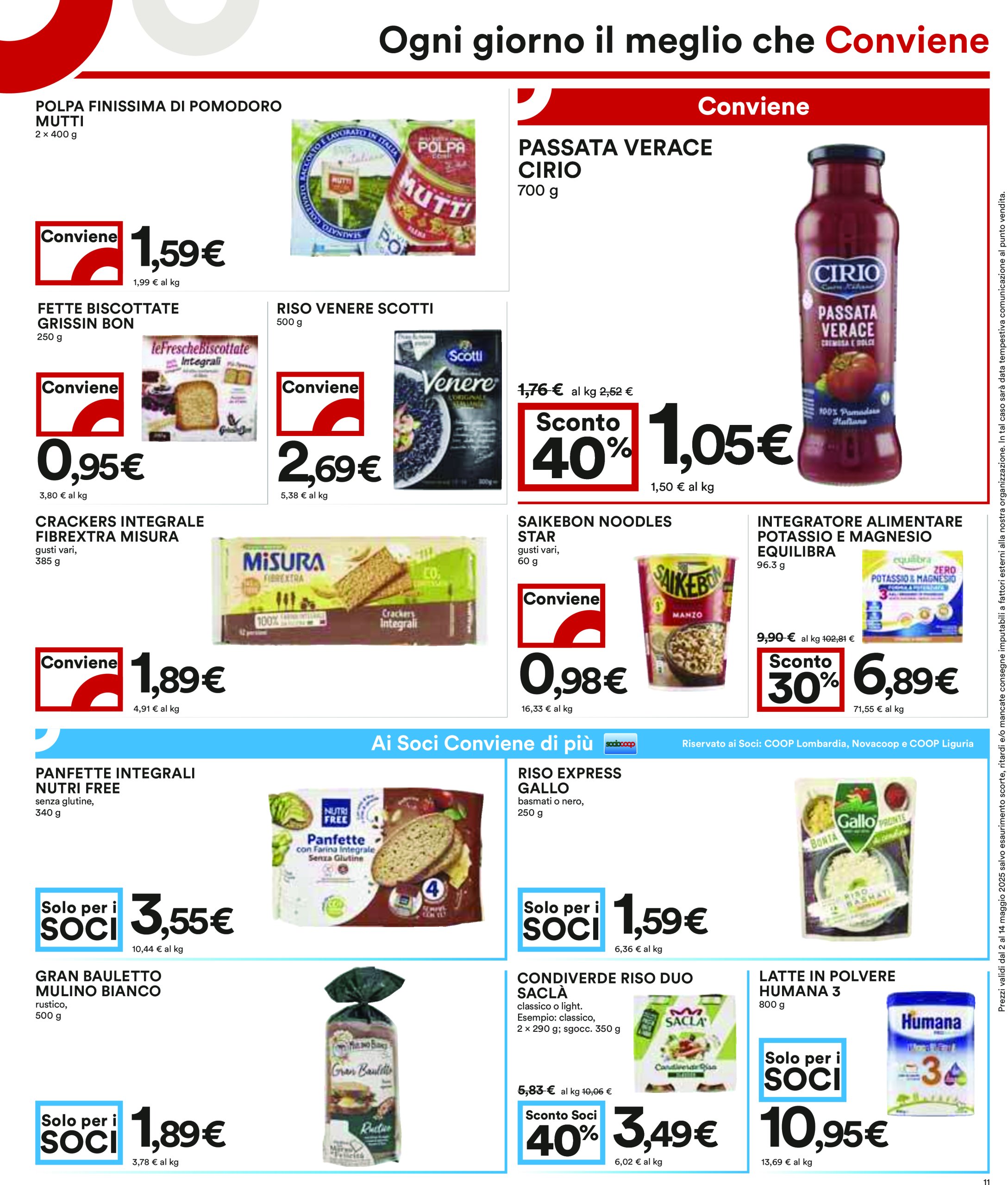 coop - Volantino Coop valido dal 02/05 al 14/05 - page: 11