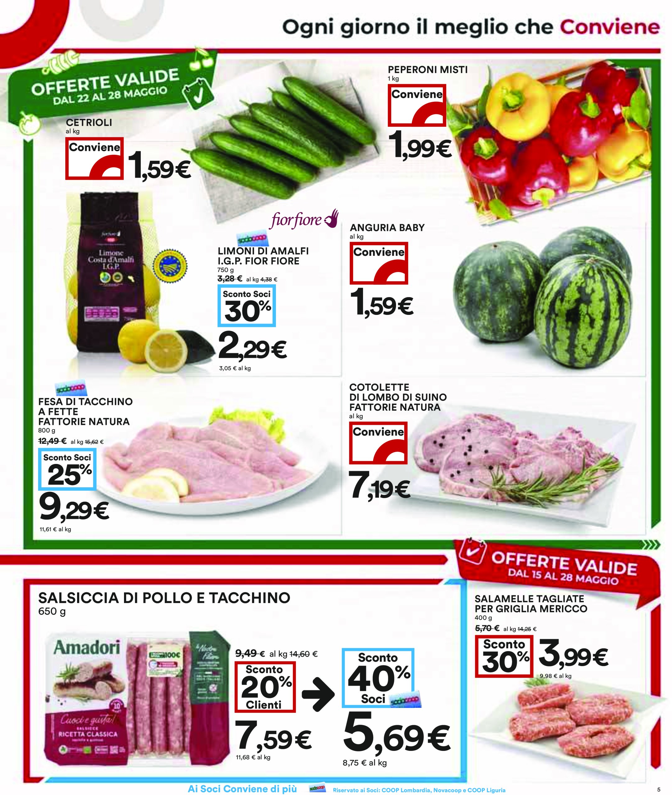 coop - Volantino Coop valido dal 15/05 al 28/05 - page: 5
