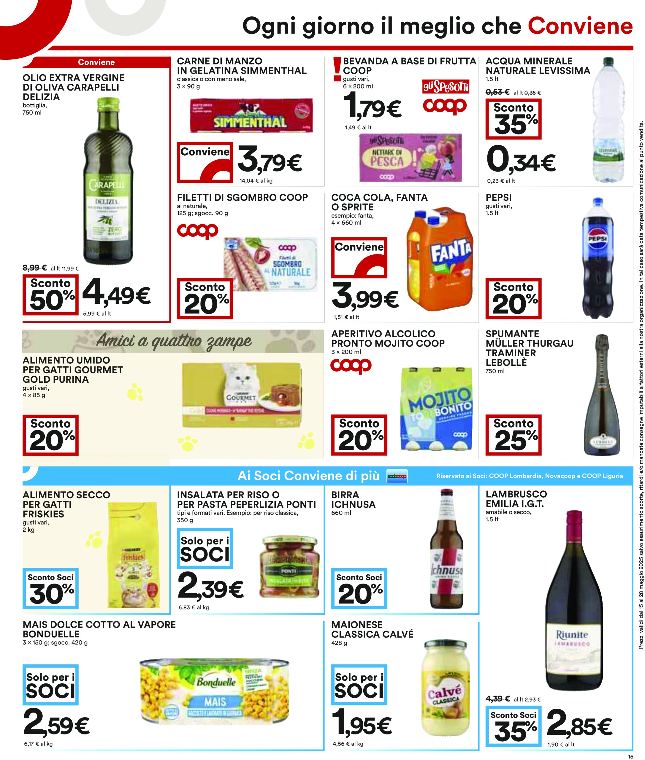 coop - Volantino Coop valido dal 15/05 al 28/05 - page: 15