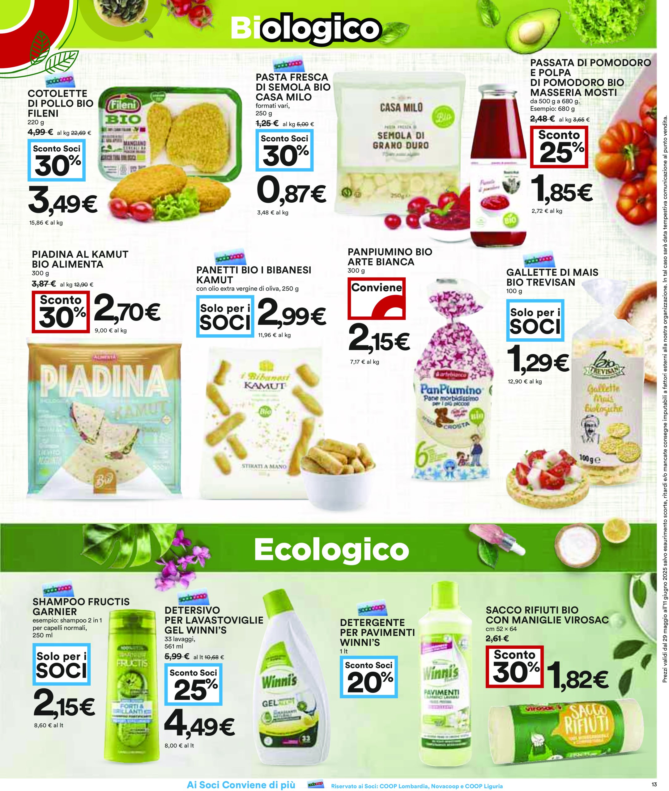 coop - Volantino Coop valido dal 29/05 al 11/06 - page: 13